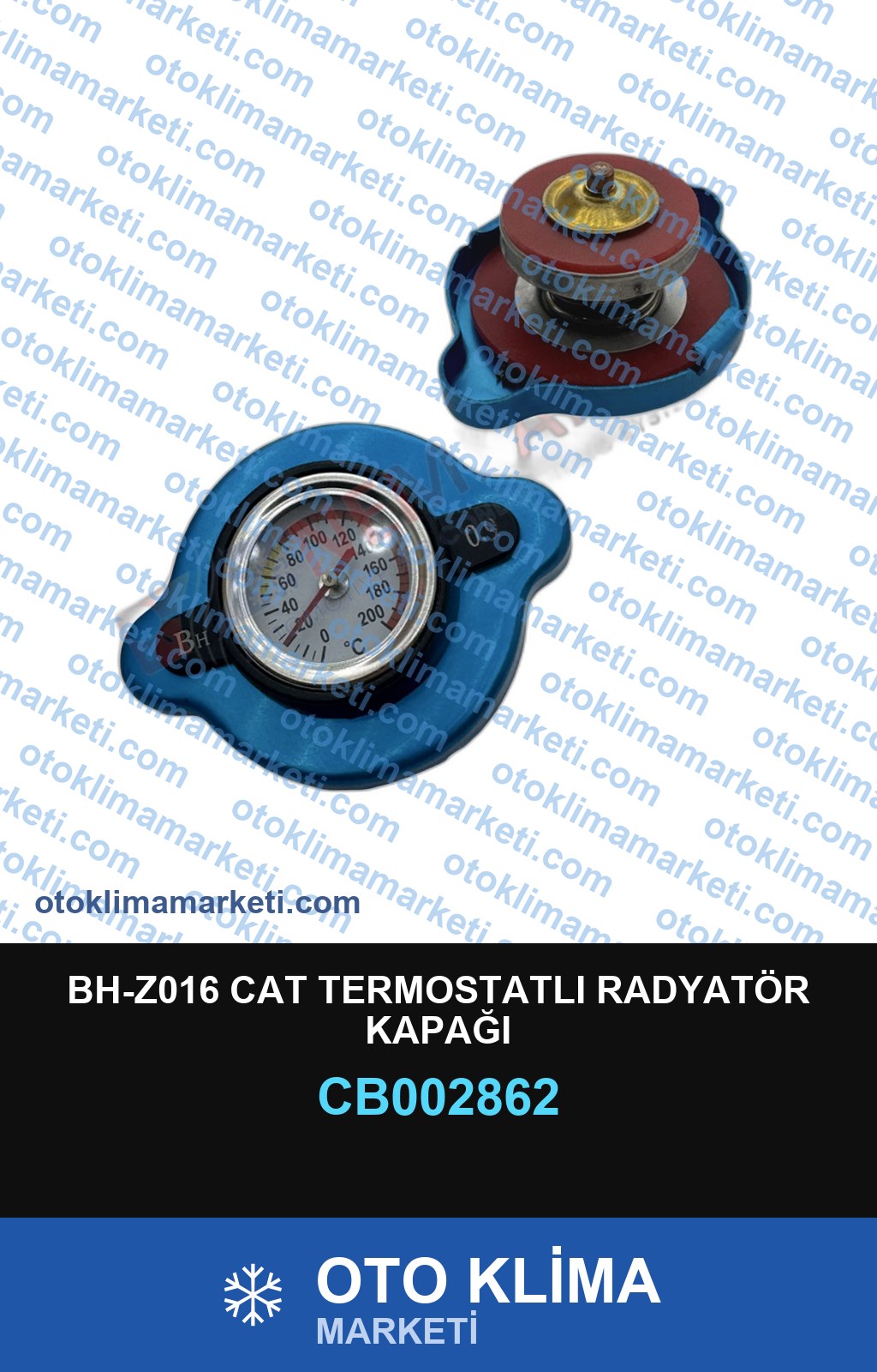 BH-Z016 CAT TERMOSTATLI RADYATÖR KAPAĞI