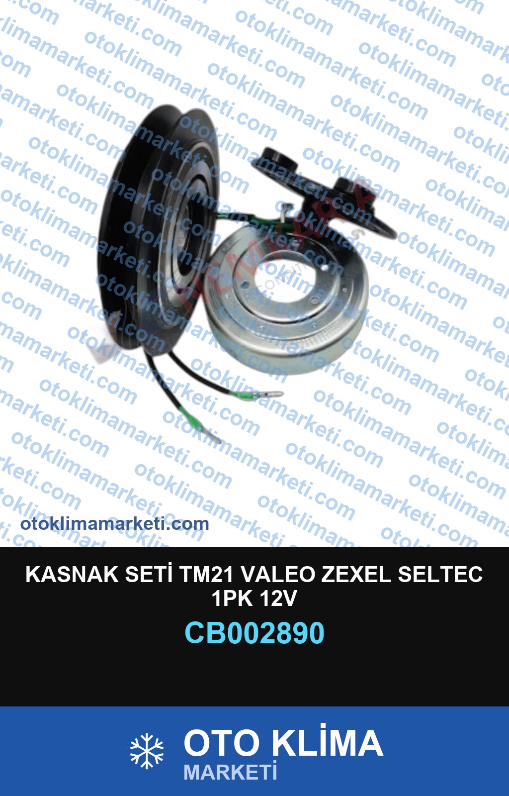 KASNAK SETİ TM21 VALEO ZEXEL SELTEC 1PK 12V