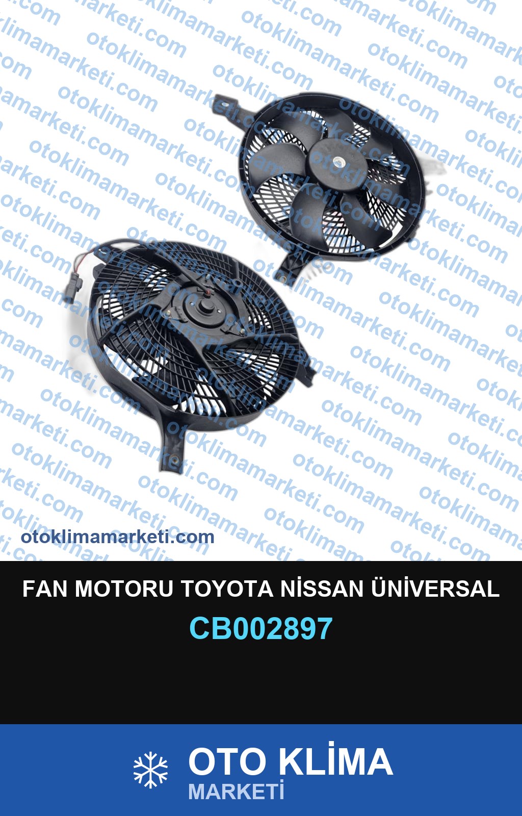 FAN MOTORU TOYOTA NİSSAN ÜNİVERSAL