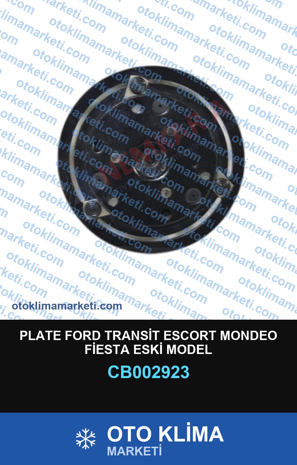 PLATE FORD TRANSİT ESCORT MONDEO FİESTA ESKİ MODEL