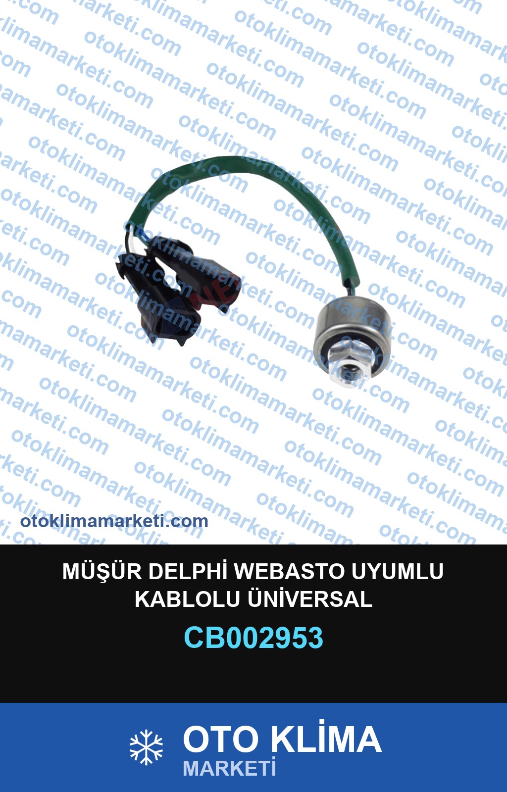 MÜŞÜR DELPHİ WEBASTO UYUMLU KABLOLU ÜNİVERSAL