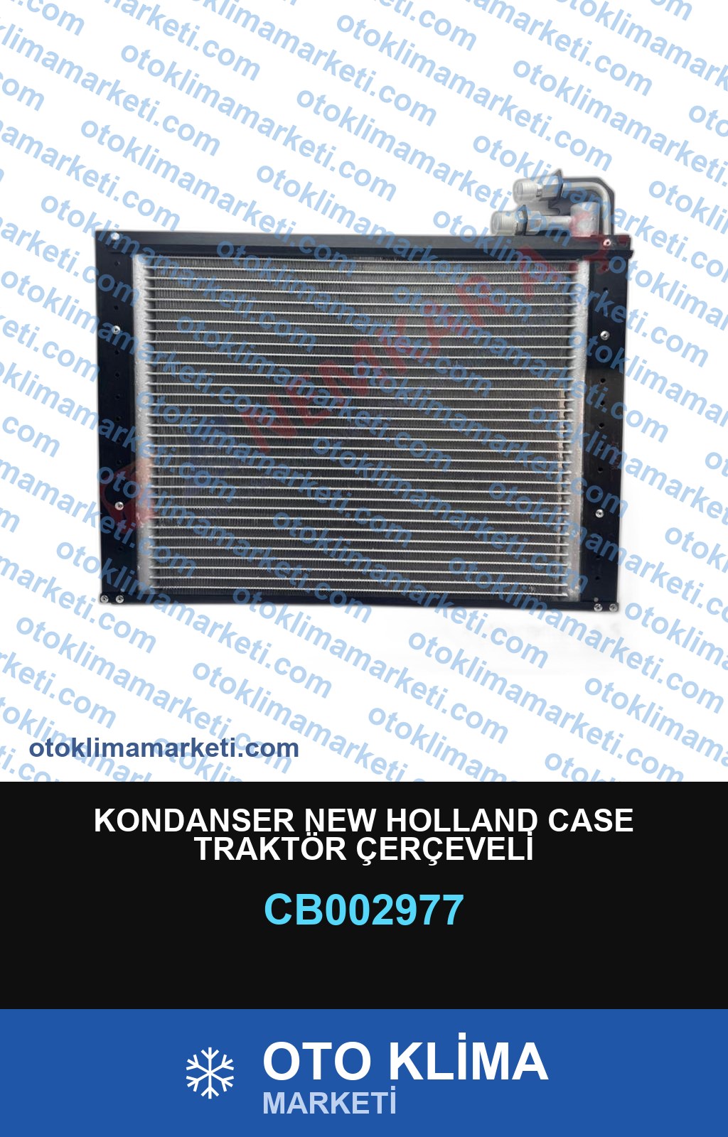 KONDANSER NEW HOLLAND CASE TRAKTÖR ÇERÇEVELİ