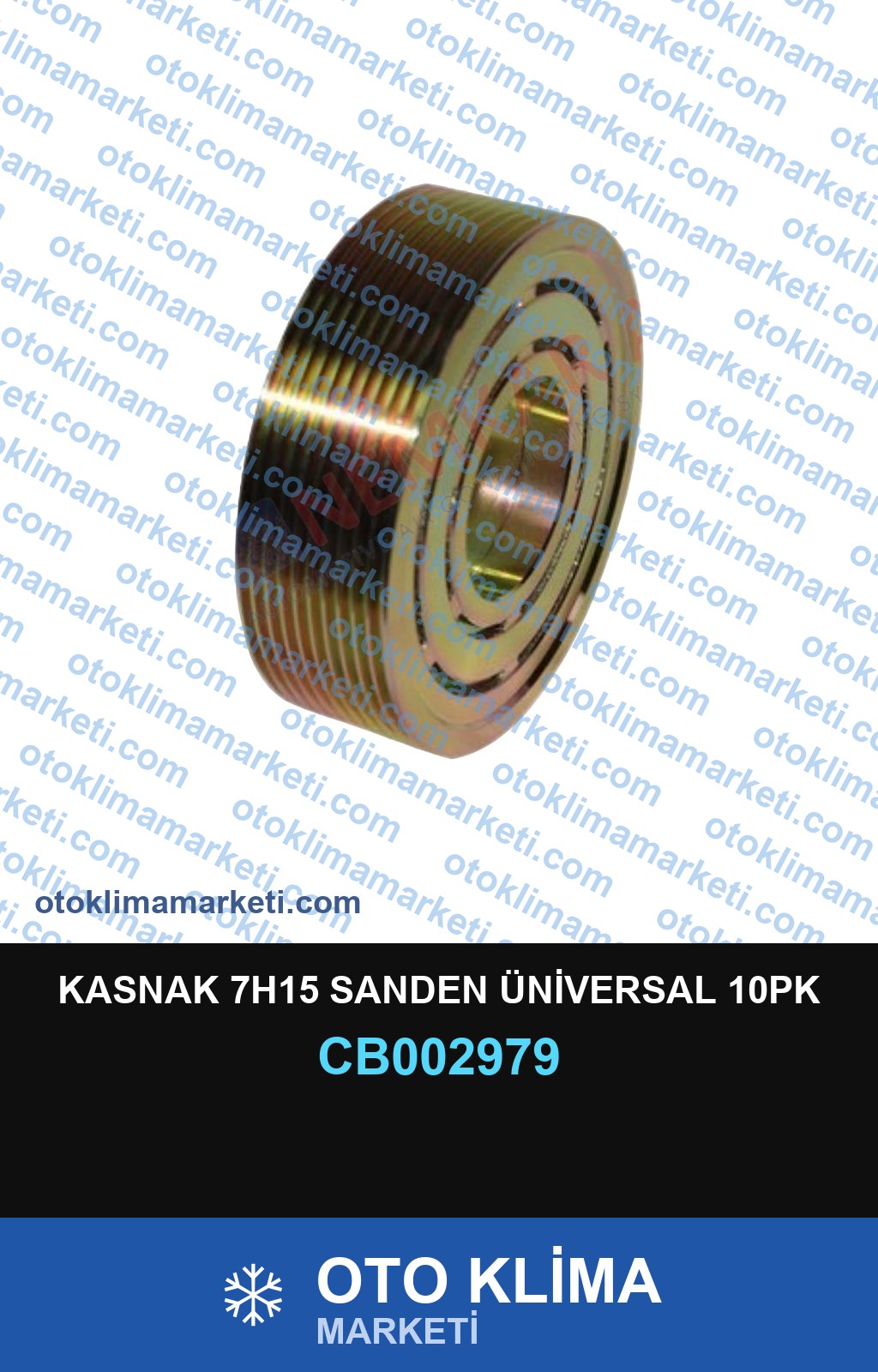 KASNAK 7H15 SANDEN ÜNİVERSAL 10PK