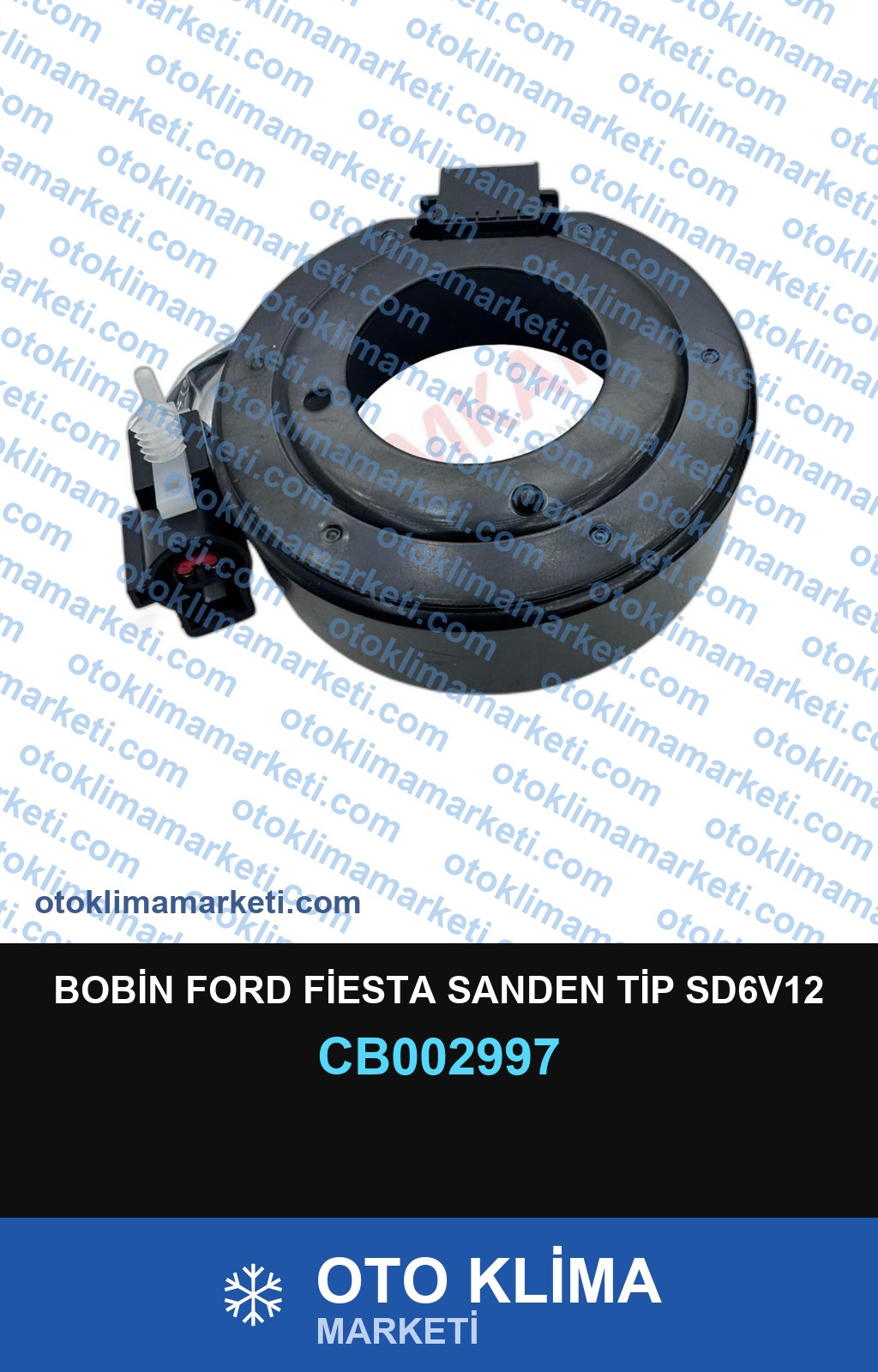 BOBİN FORD FİESTA SANDEN TİP SD6V12