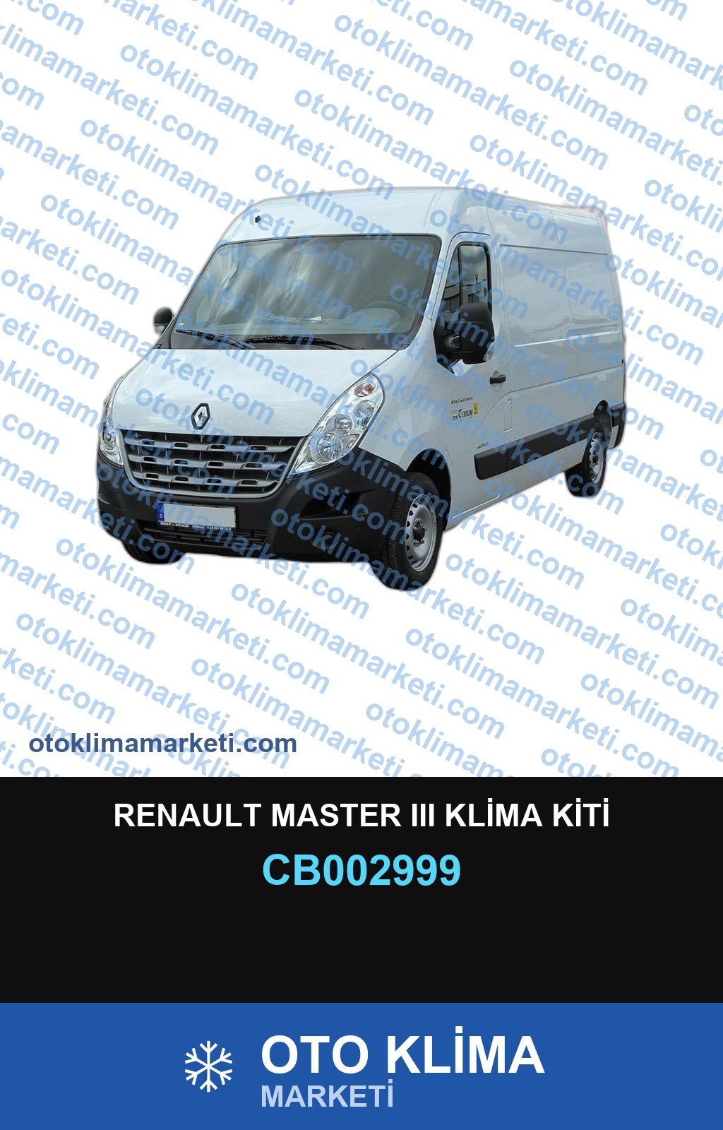 RENAULT MASTER III KLİMA KİTİ