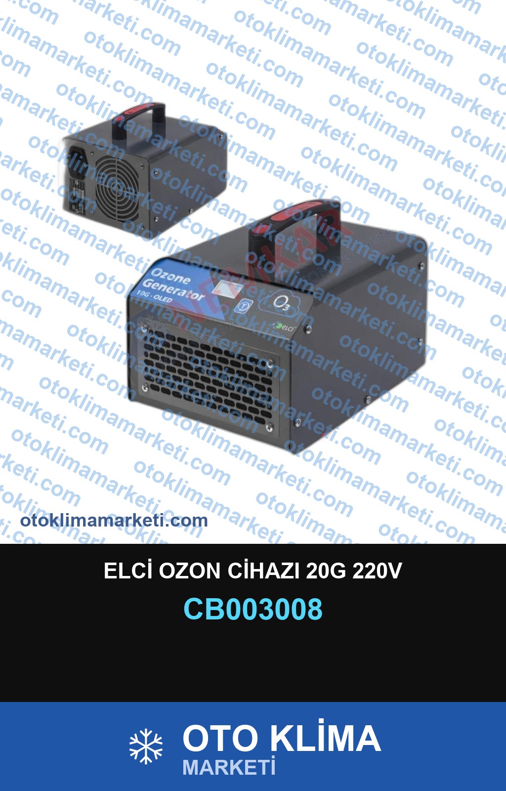 ELCİ OZON CİHAZI 20G 220V