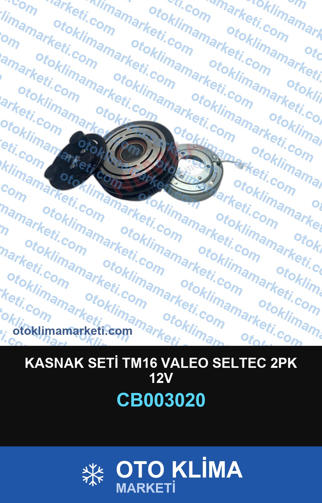 KASNAK SETİ TM16 VALEO SELTEC 2PK 12V