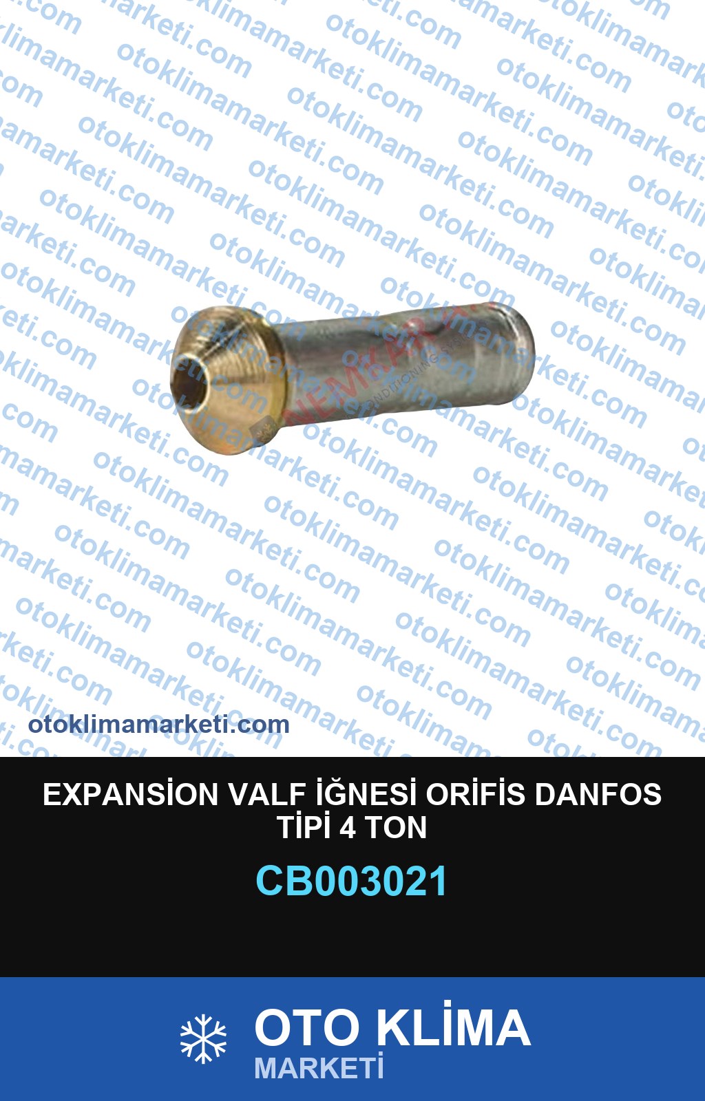 EXPANSİON VALF İĞNESİ ORİFİS DANFOS TİPİ 4 TON