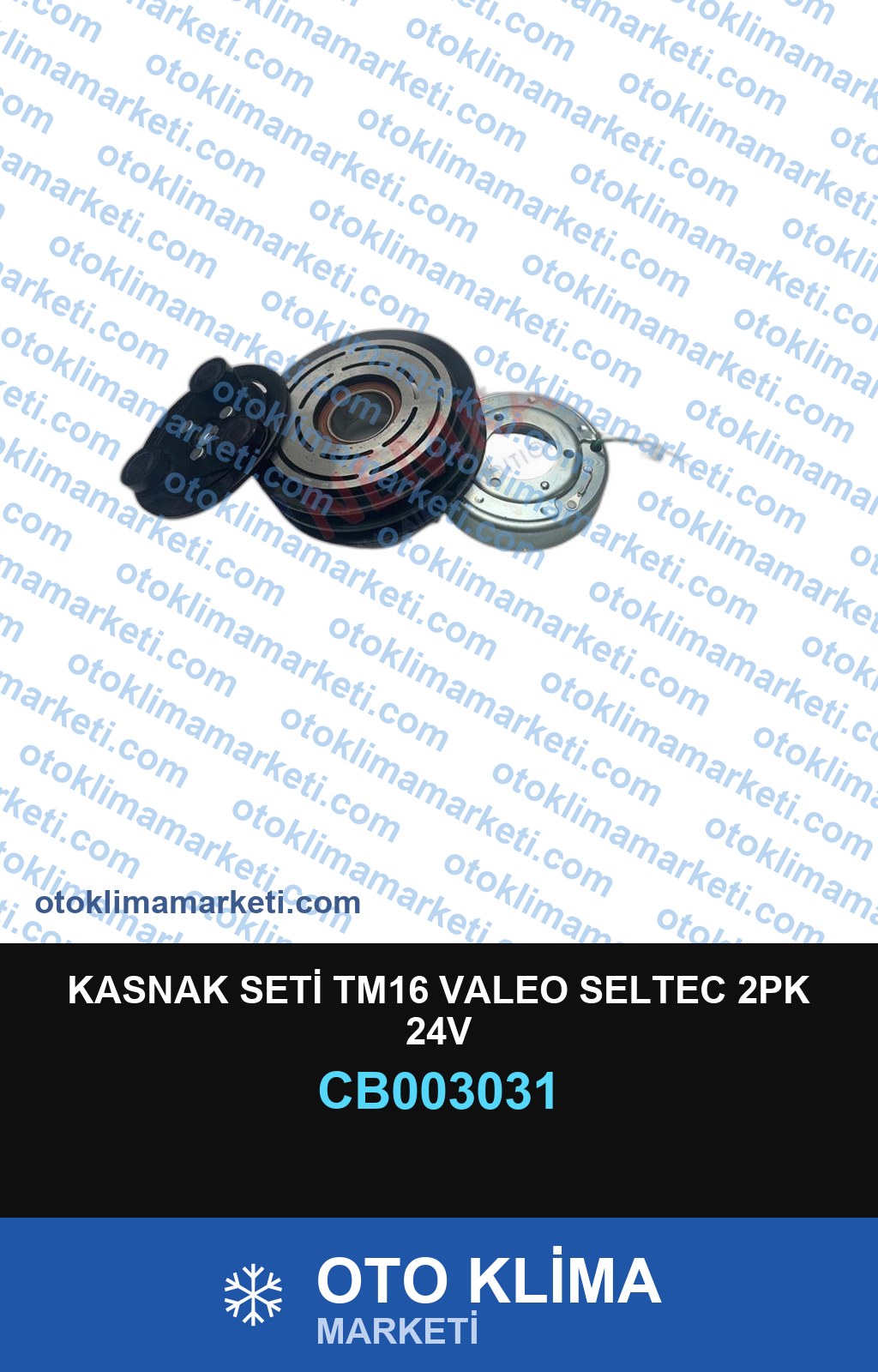 KASNAK SETİ TM16 VALEO SELTEC 2PK 24V