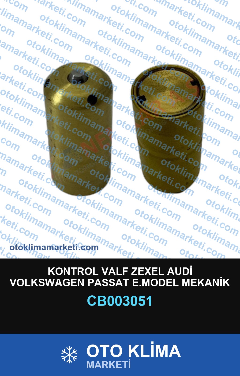 KONTROL VALF ZEXEL AUDİ VOLKSWAGEN PASSAT E.MODEL MEKANİK