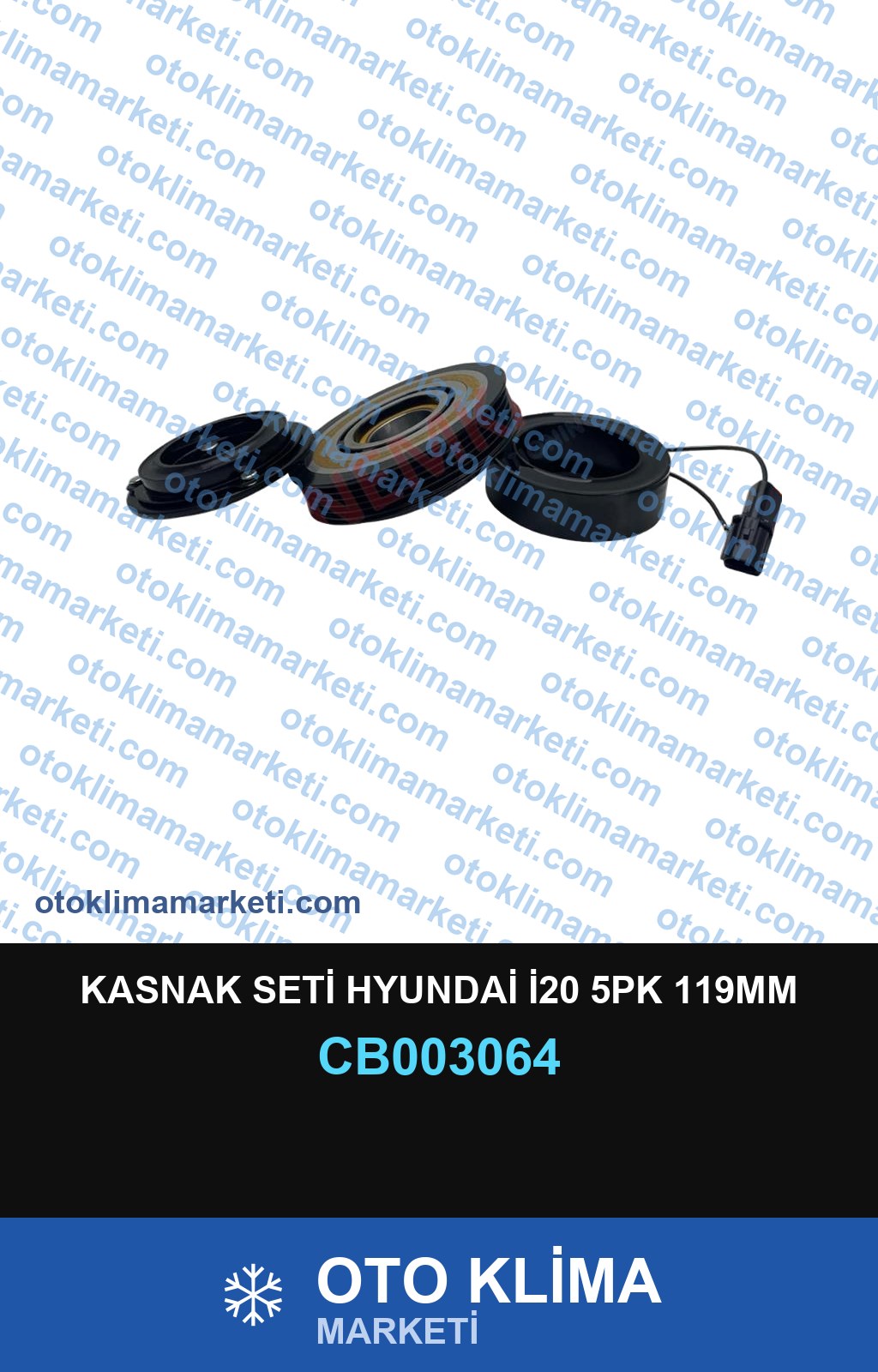 KASNAK SETİ HYUNDAİ İ20 5PK 119MM