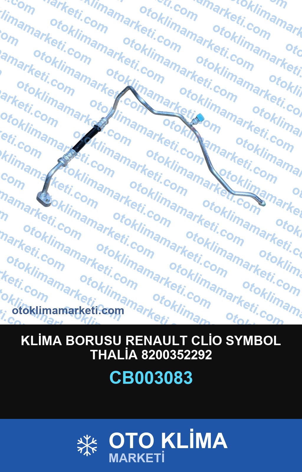 KLİMA BORUSU RENAULT CLİO SYMBOL THALİA 8200352292