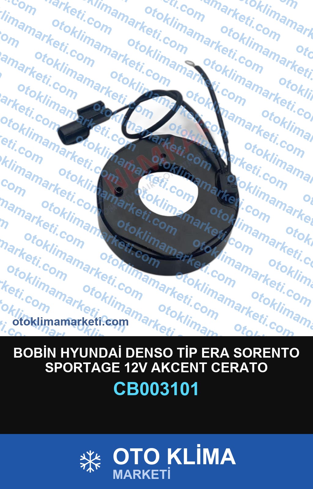 BOBİN HYUNDAİ DENSO TİP ERA SORENTO SPORTAGE 12V AKCENT CERATO