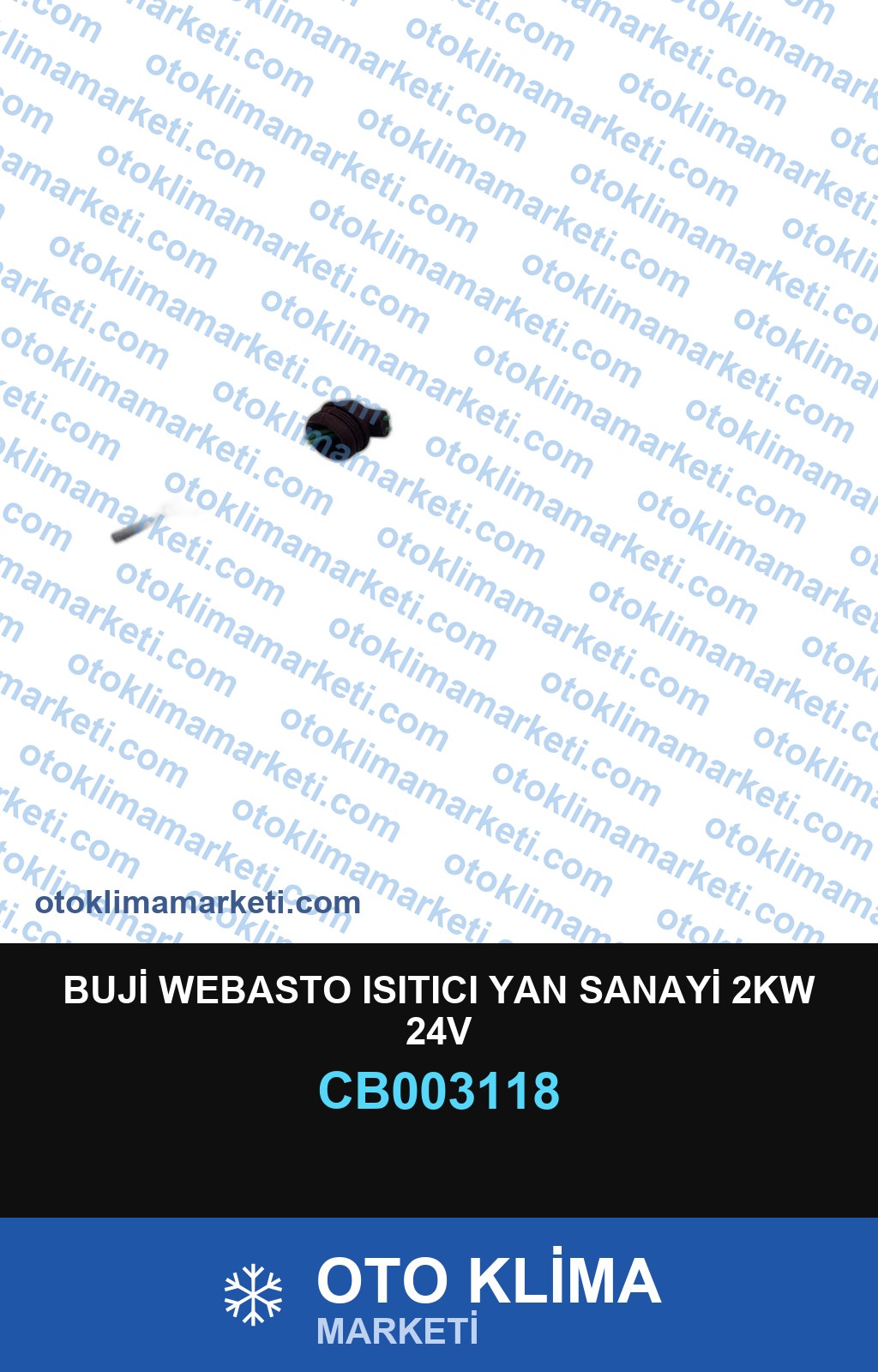 BUJİ WEBASTO ISITICI YAN SANAYİ 2KW 24V