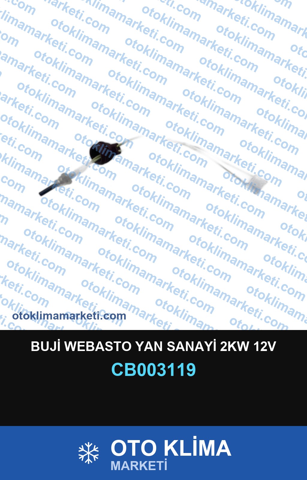 BUJİ WEBASTO YAN SANAYİ 2KW 12V