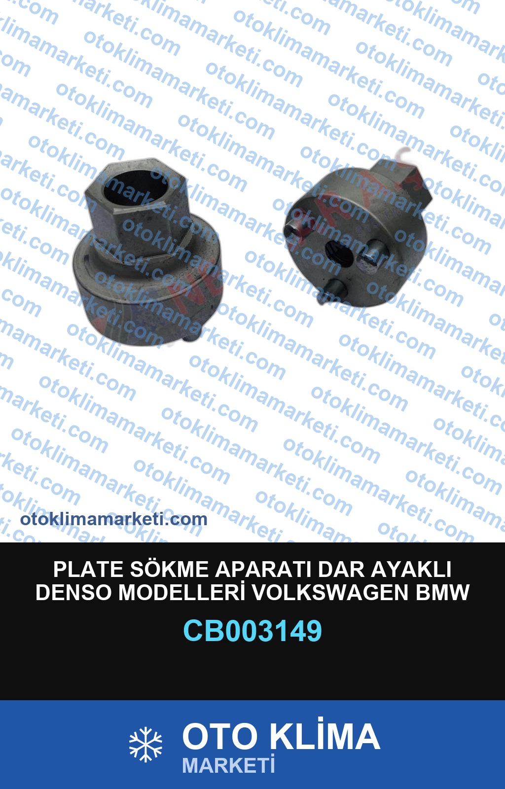 PLATE SÖKME APARATI DAR AYAKLI DENSO MODELLERİ VOLKSWAGEN BMW MERCEDES AUDİ FİAT OPEL