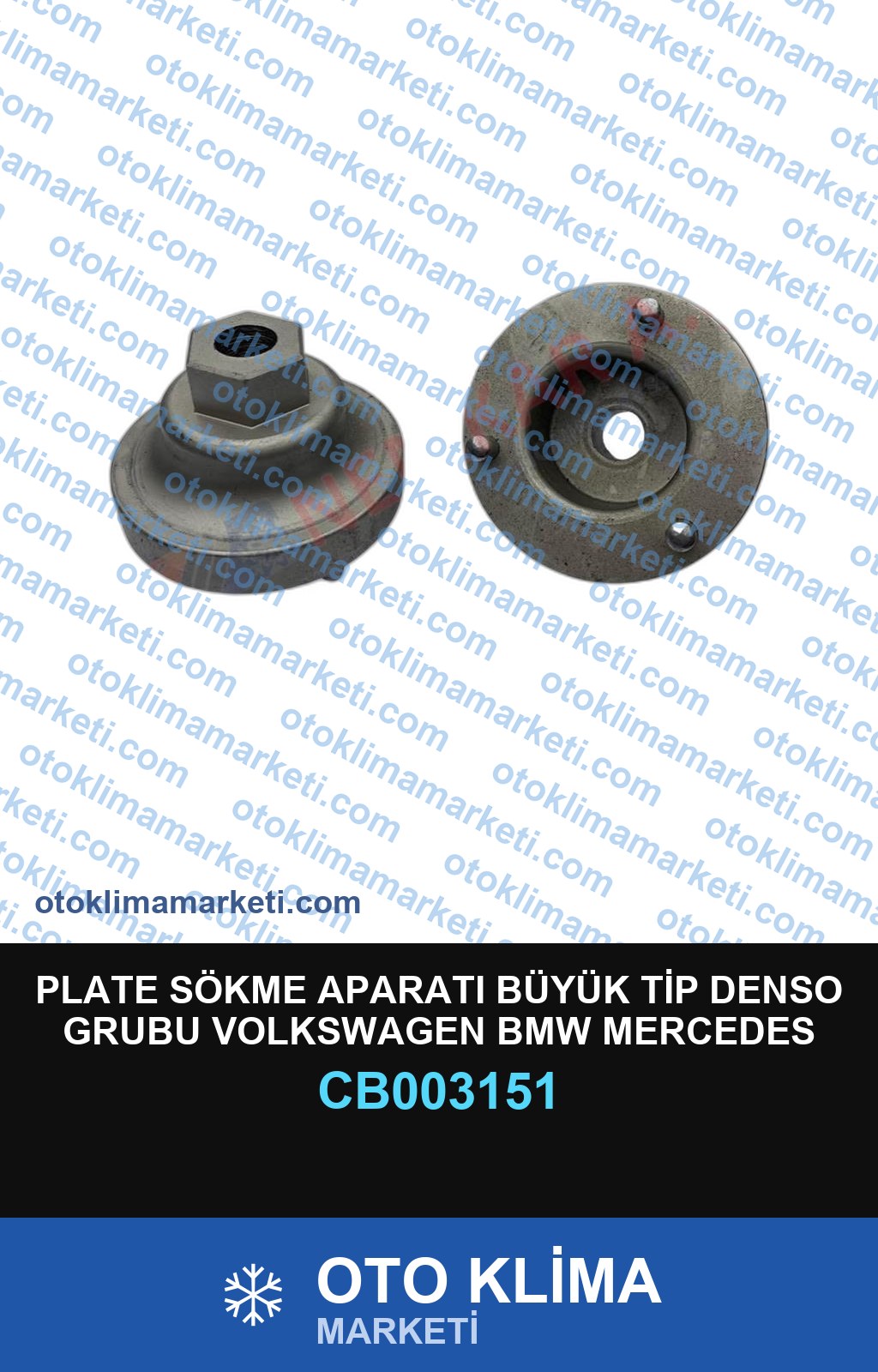 PLATE SÖKME APARATI BÜYÜK TİP DENSO GRUBU VOLKSWAGEN BMW MERCEDES AUDİ FİAT OPEL TOYOTA