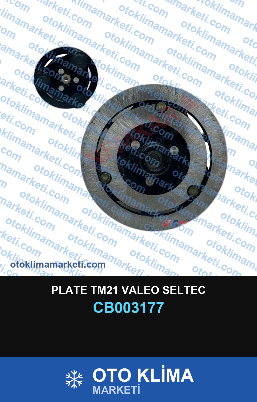 PLATE TM21 VALEO SELTEC