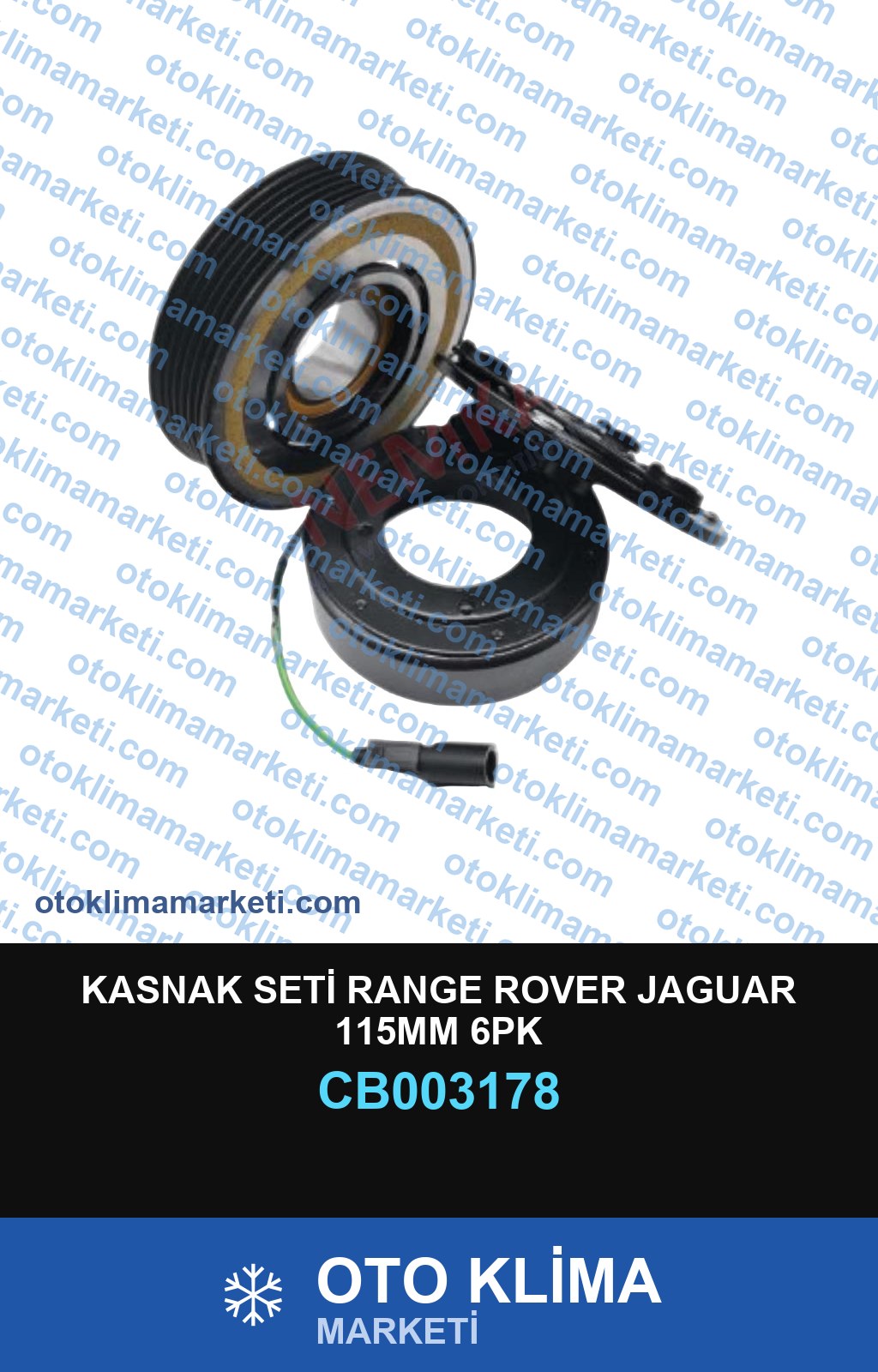 KASNAK SETİ RANGE ROVER JAGUAR 115MM 6PK