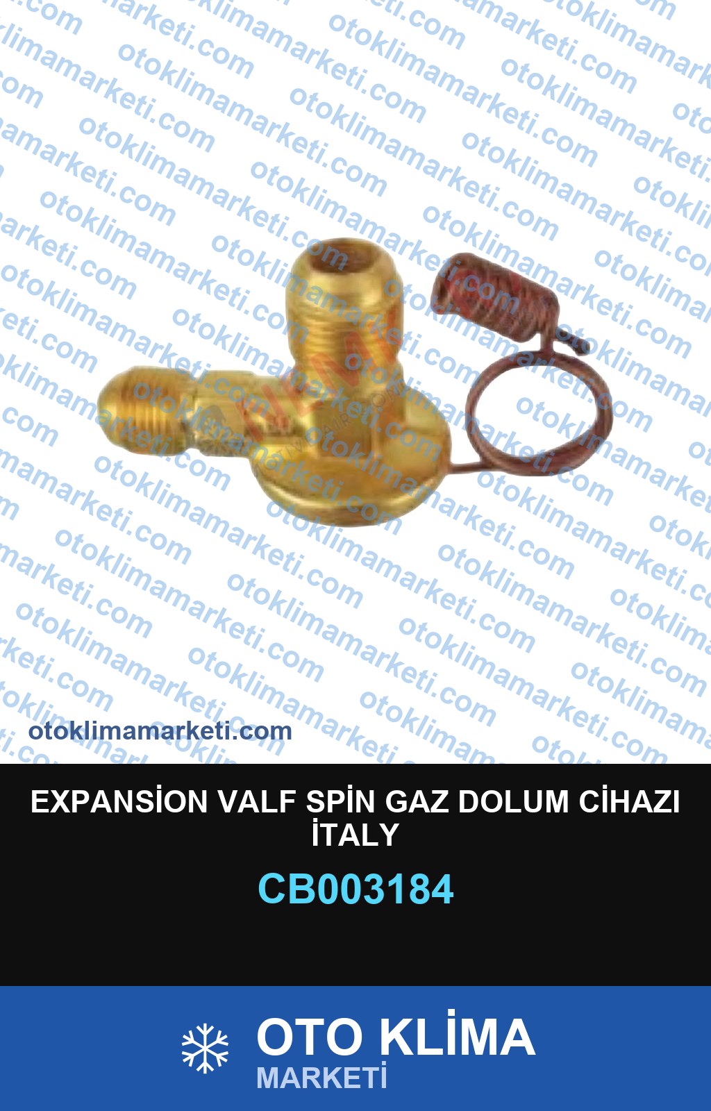 EXPANSİON VALF SPİN GAZ DOLUM CİHAZI İTALY