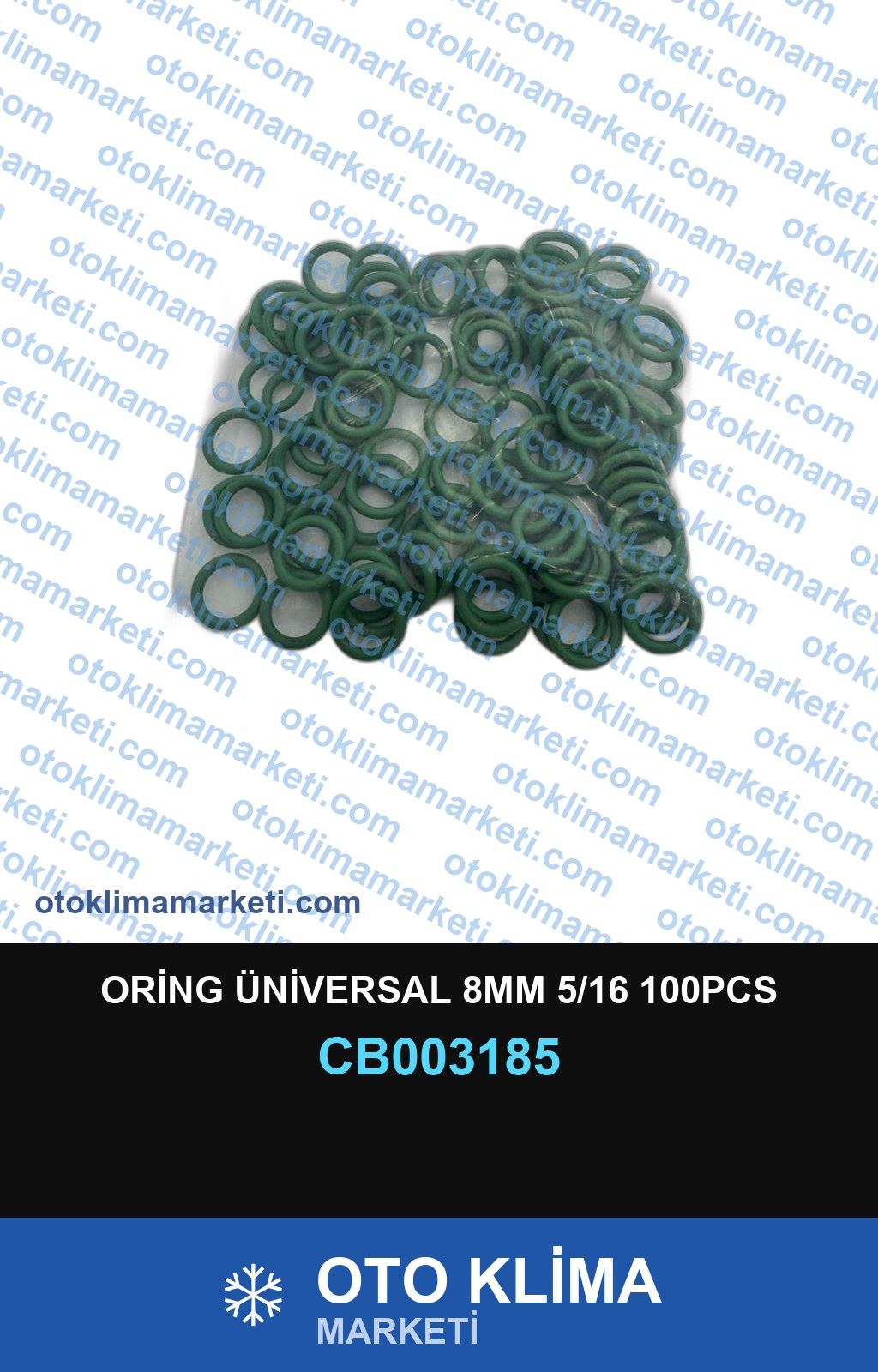 ORİNG ÜNİVERSAL 8MM 5/16 100PCS