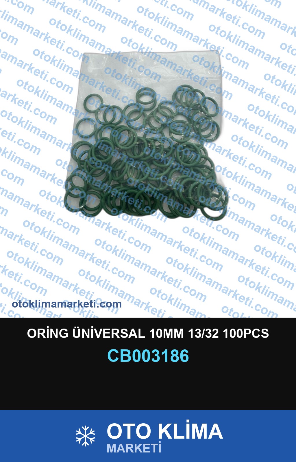 ORİNG ÜNİVERSAL 10MM 13/32 100PCS