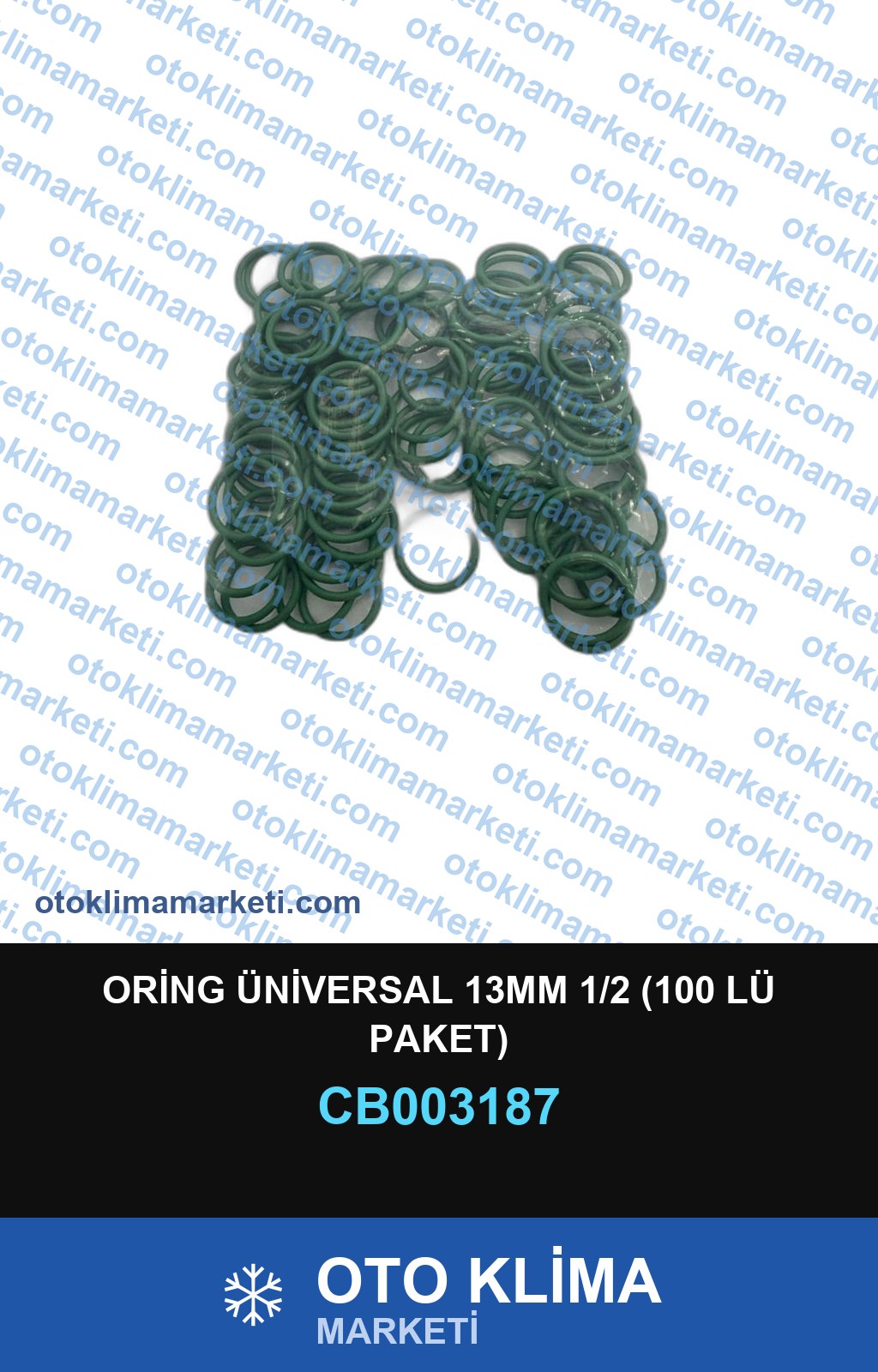 ORİNG ÜNİVERSAL 13MM 1/2 (100 LÜ PAKET)