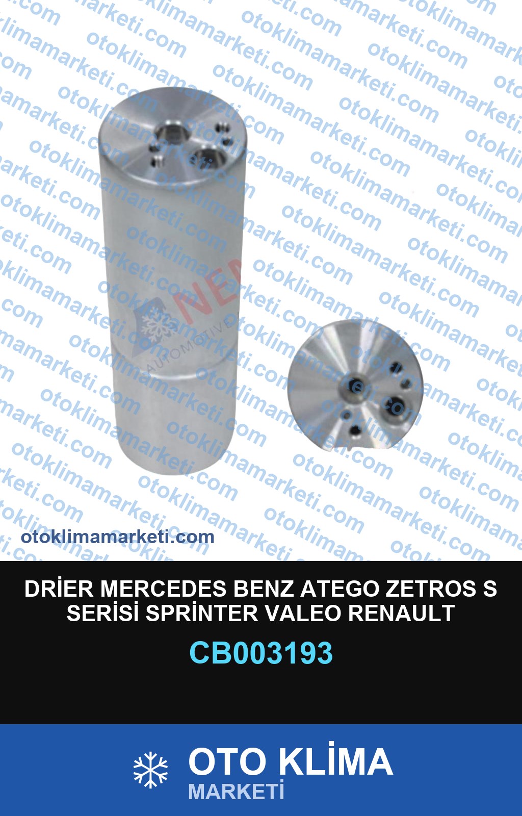 DRİER MERCEDES BENZ ATEGO ZETROS S SERİSİ SPRİNTER VALEO RENAULT MAGİRUS MERCEDES ML