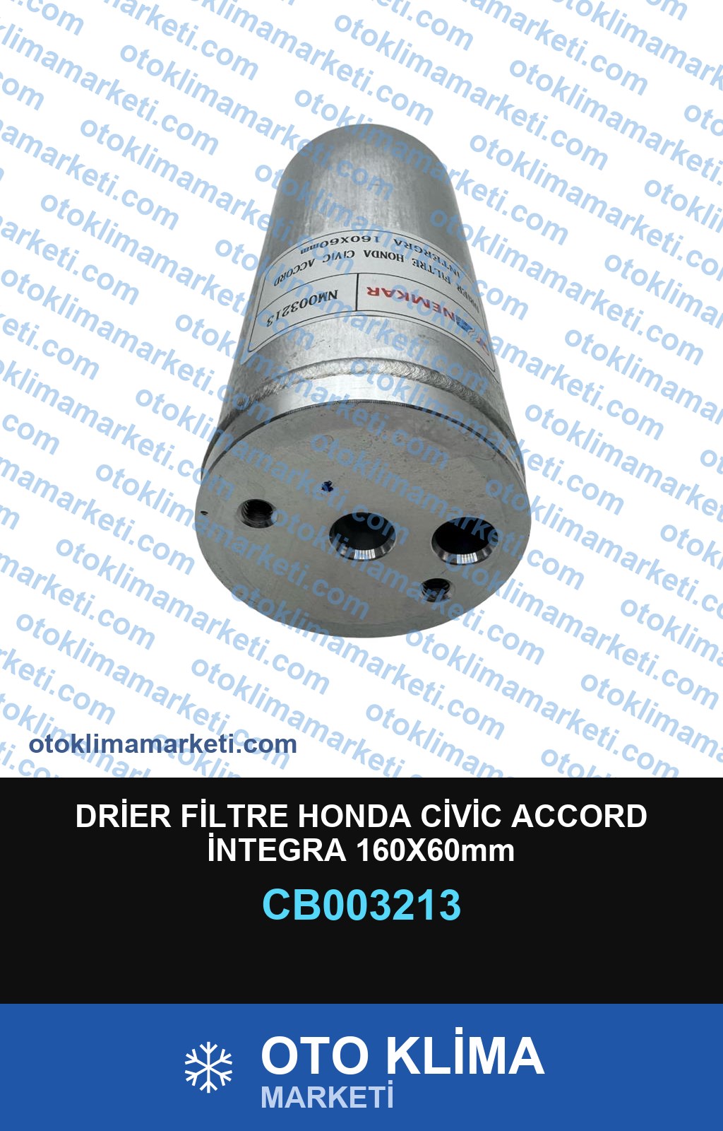 DRİER FİLTRE HONDA CİVİC ACCORD İNTEGRA 160X60mm