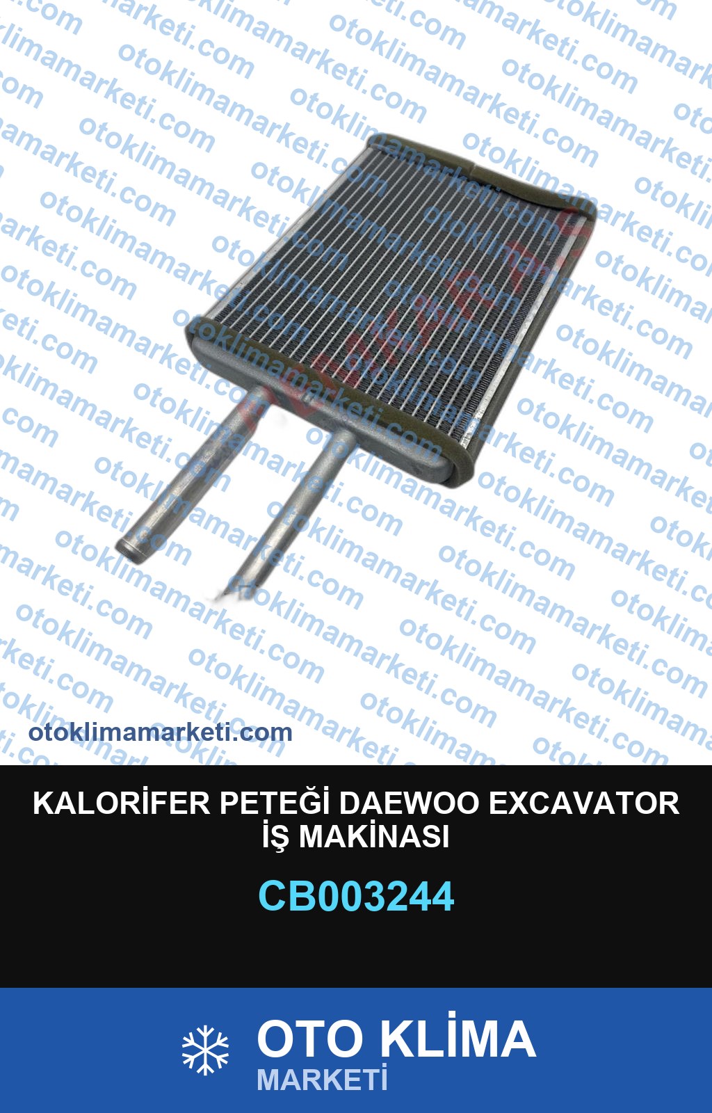 KALORİFER PETEĞİ DAEWOO EXCAVATOR İŞ MAKİNASI