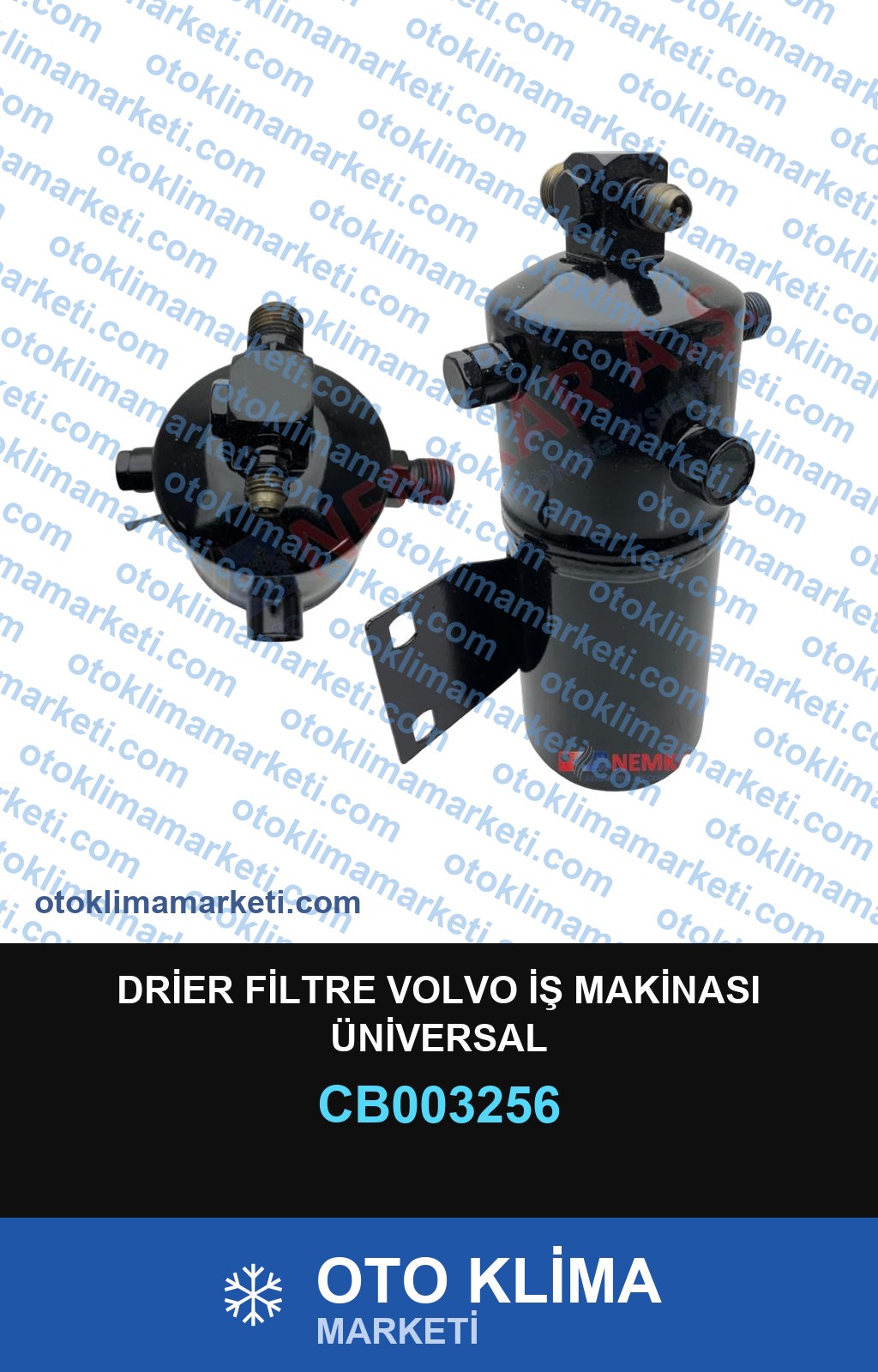 DRİER FİLTRE VOLVO İŞ MAKİNASI ÜNİVERSAL