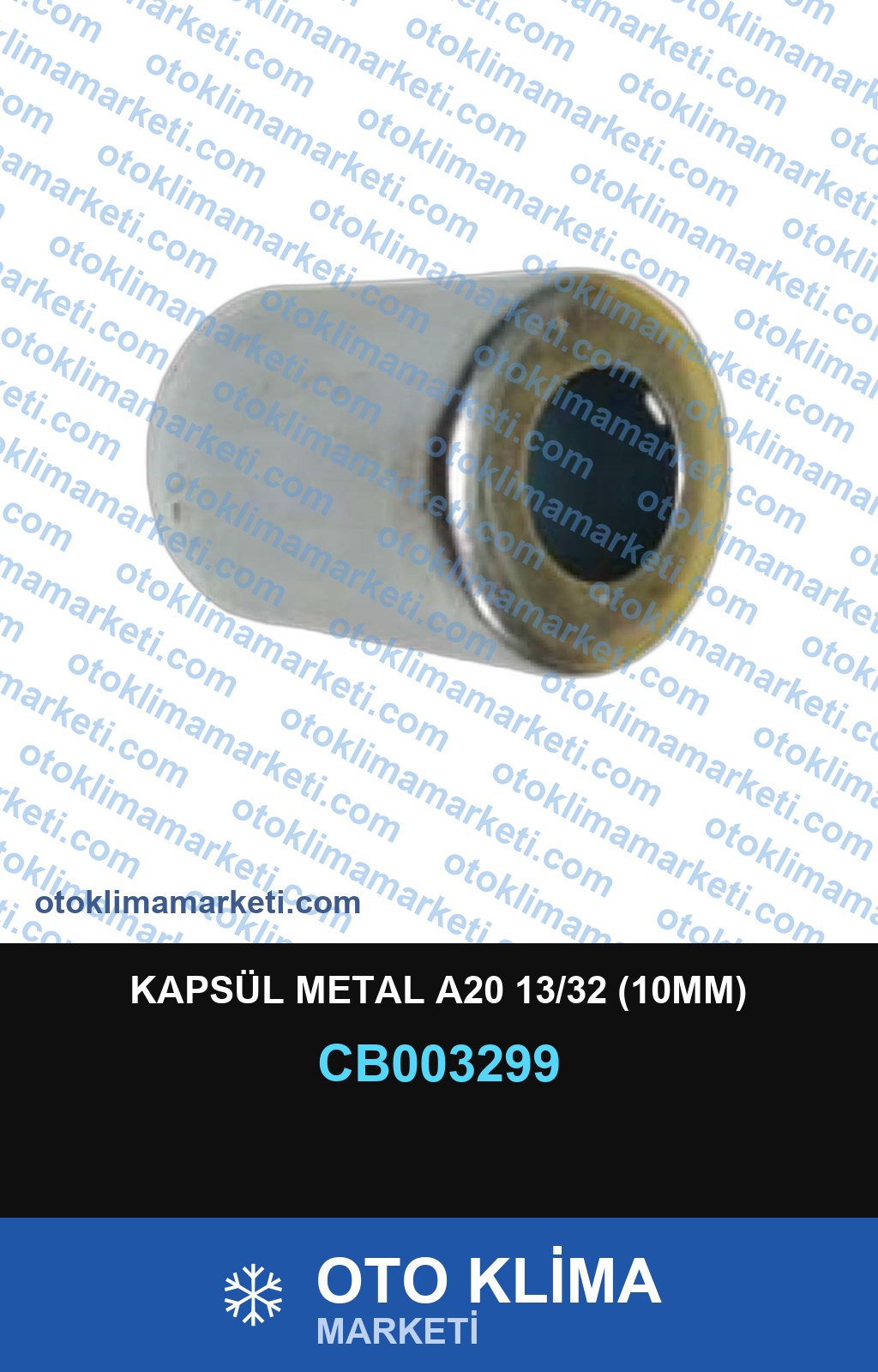 KAPSÜL METAL A20 13/32 (10MM)