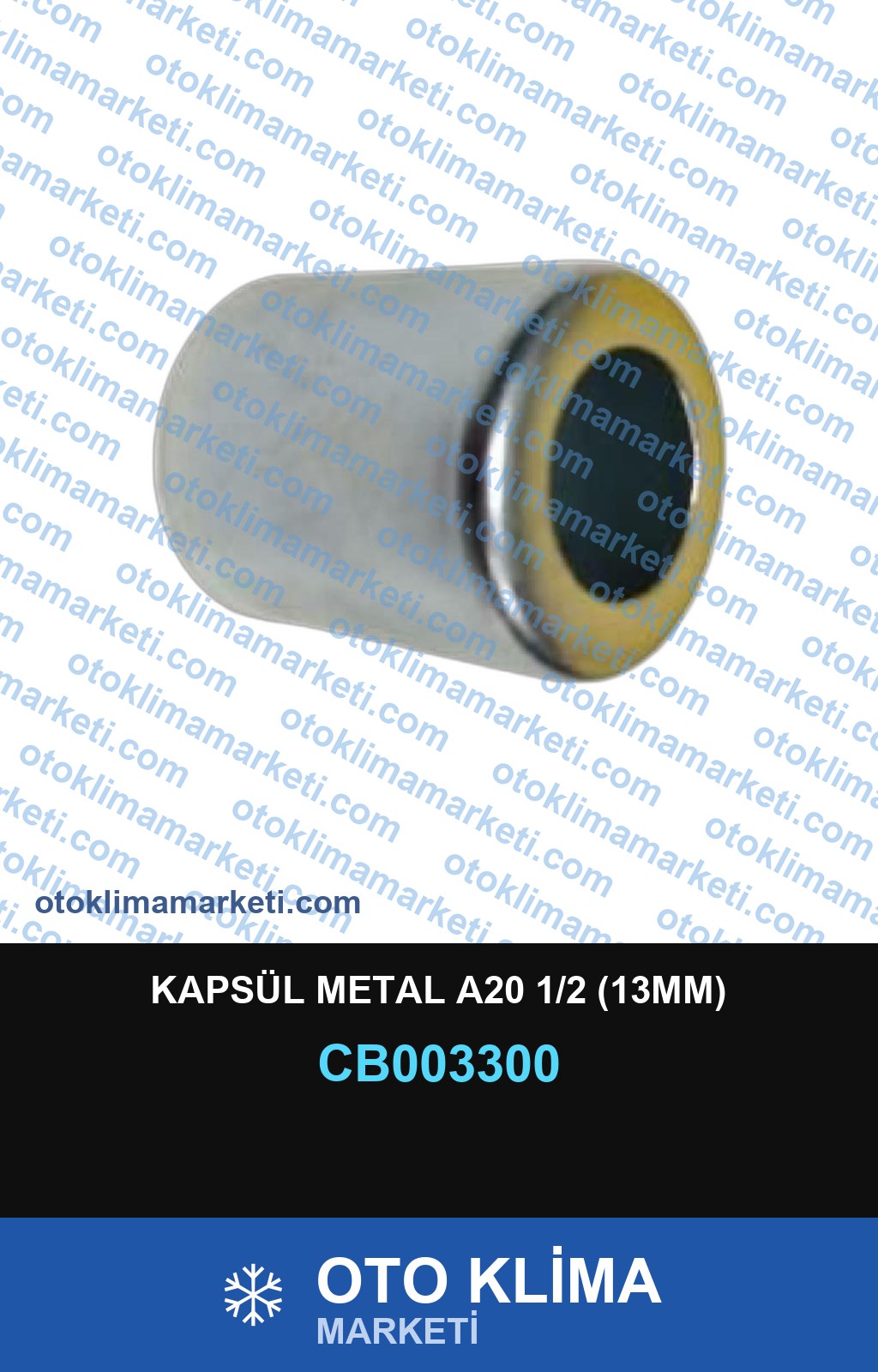 KAPSÜL METAL A20 1/2 (13MM)