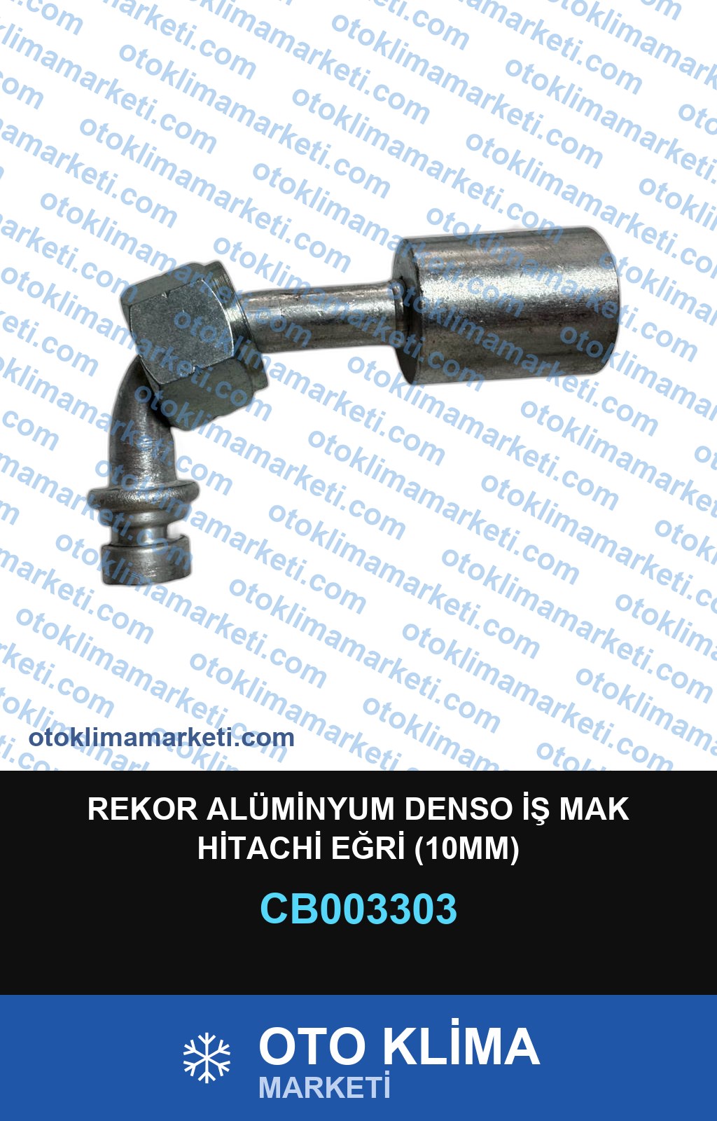 REKOR ALÜMİNYUM DENSO İŞ MAK HİTACHİ EĞRİ (10MM)