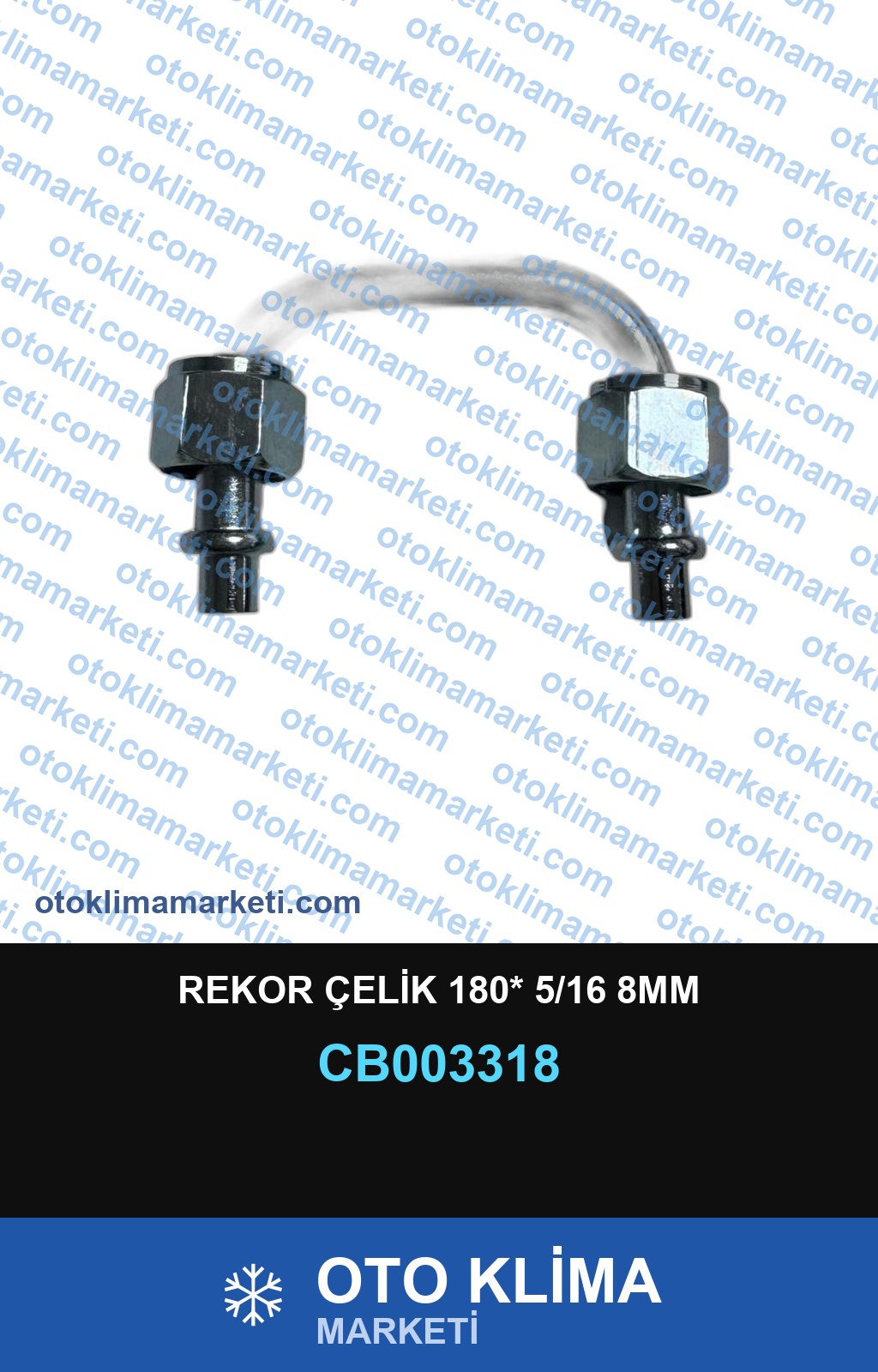 REKOR ÇELİK 180* 5/16 8MM