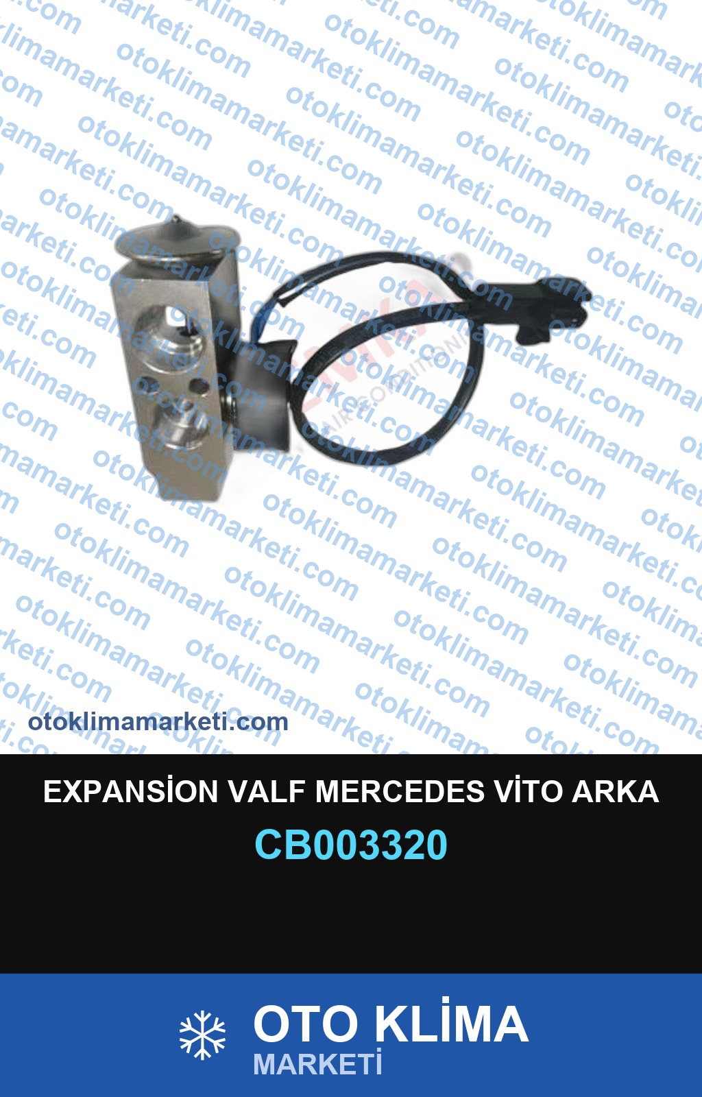 EXPANSİON VALF MERCEDES VİTO ARKA