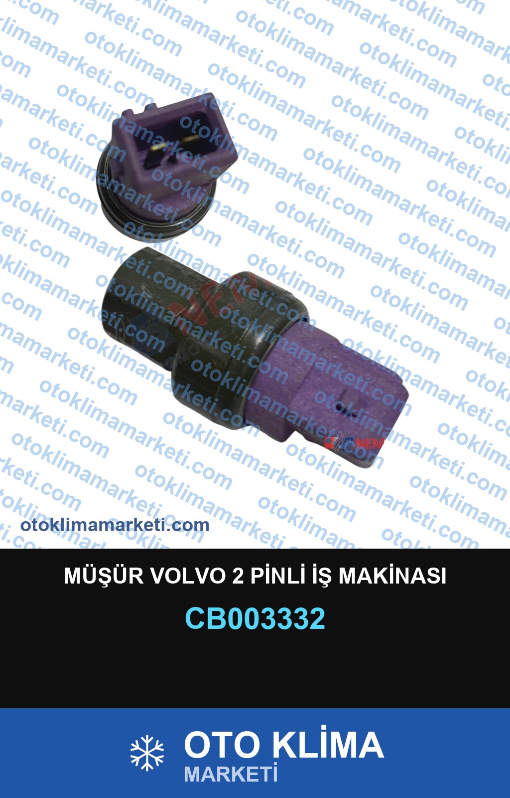 MÜŞÜR VOLVO 2 PİNLİ İŞ MAKİNASI