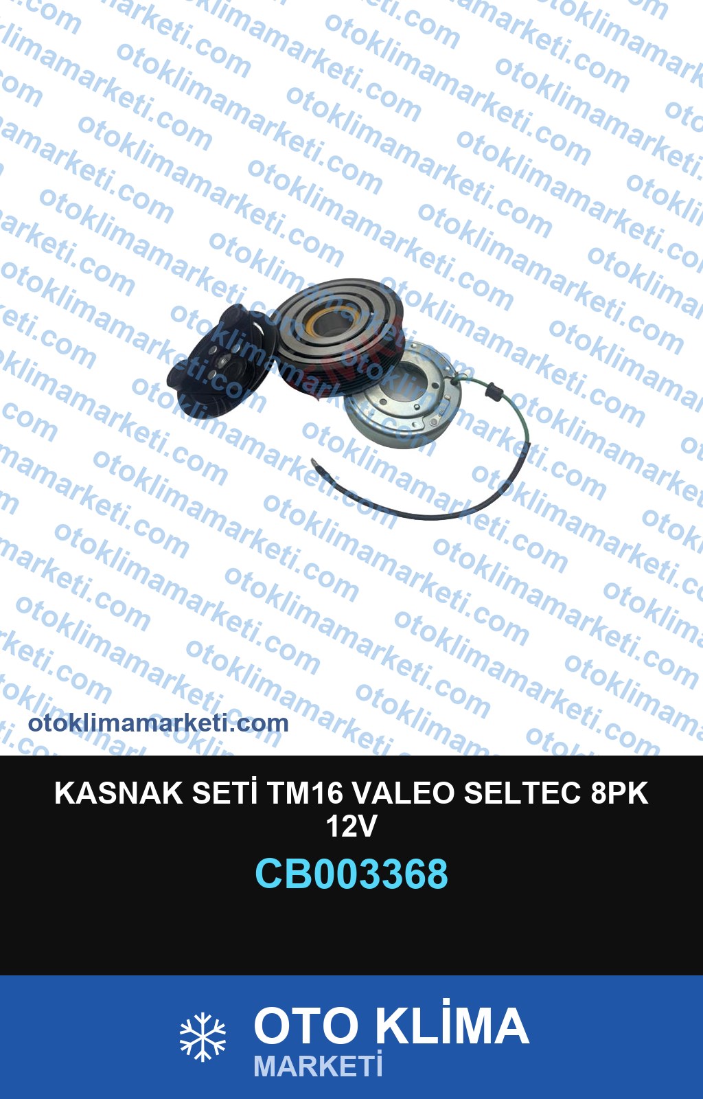 KASNAK SETİ TM16 VALEO SELTEC 8PK 12V