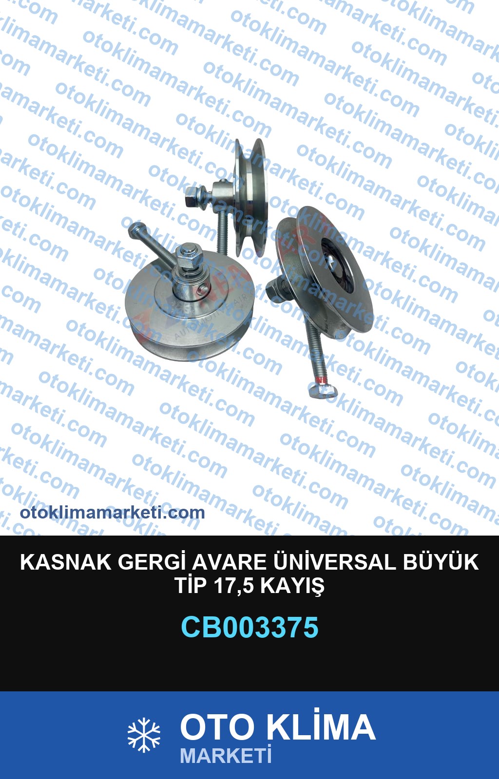 KASNAK GERGİ AVARE ÜNİVERSAL BÜYÜK TİP 17,5 KAYIŞ