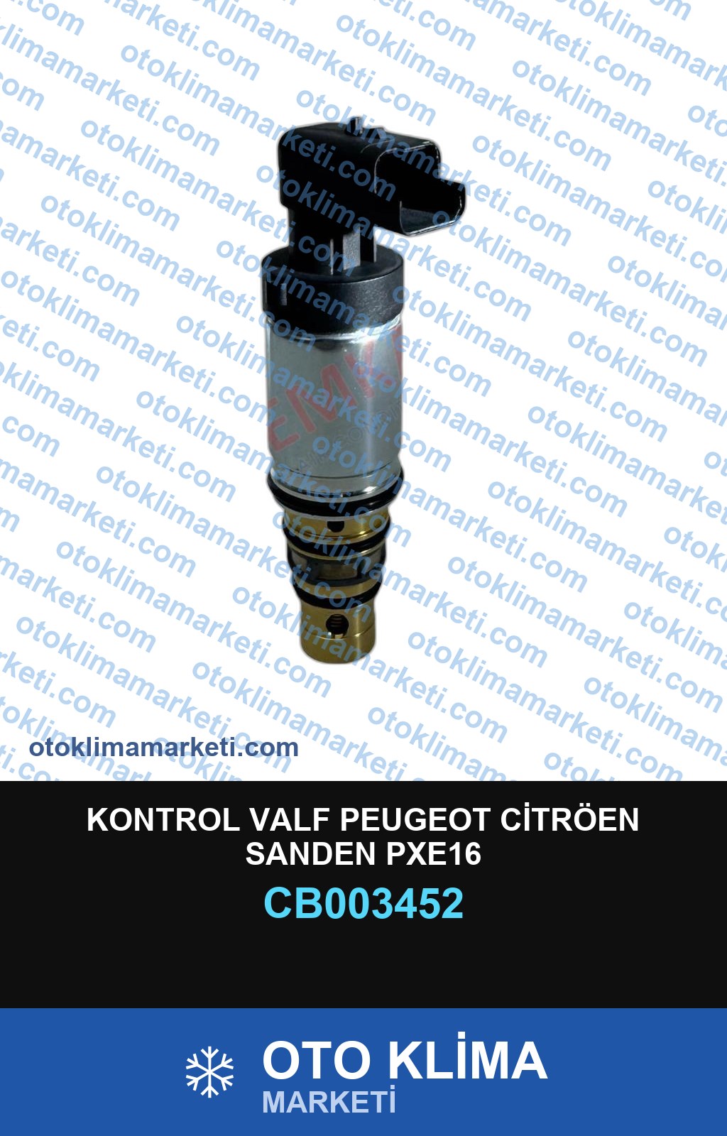 KONTROL VALF PEUGEOT CİTRÖEN SANDEN PXE16
