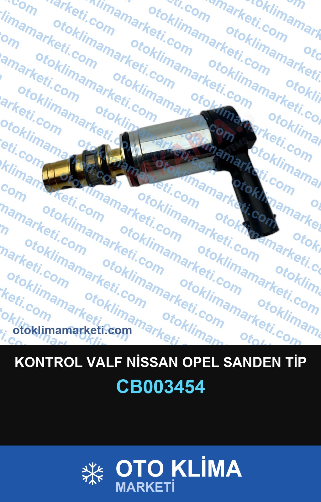 KONTROL VALF NİSSAN OPEL SANDEN TİP