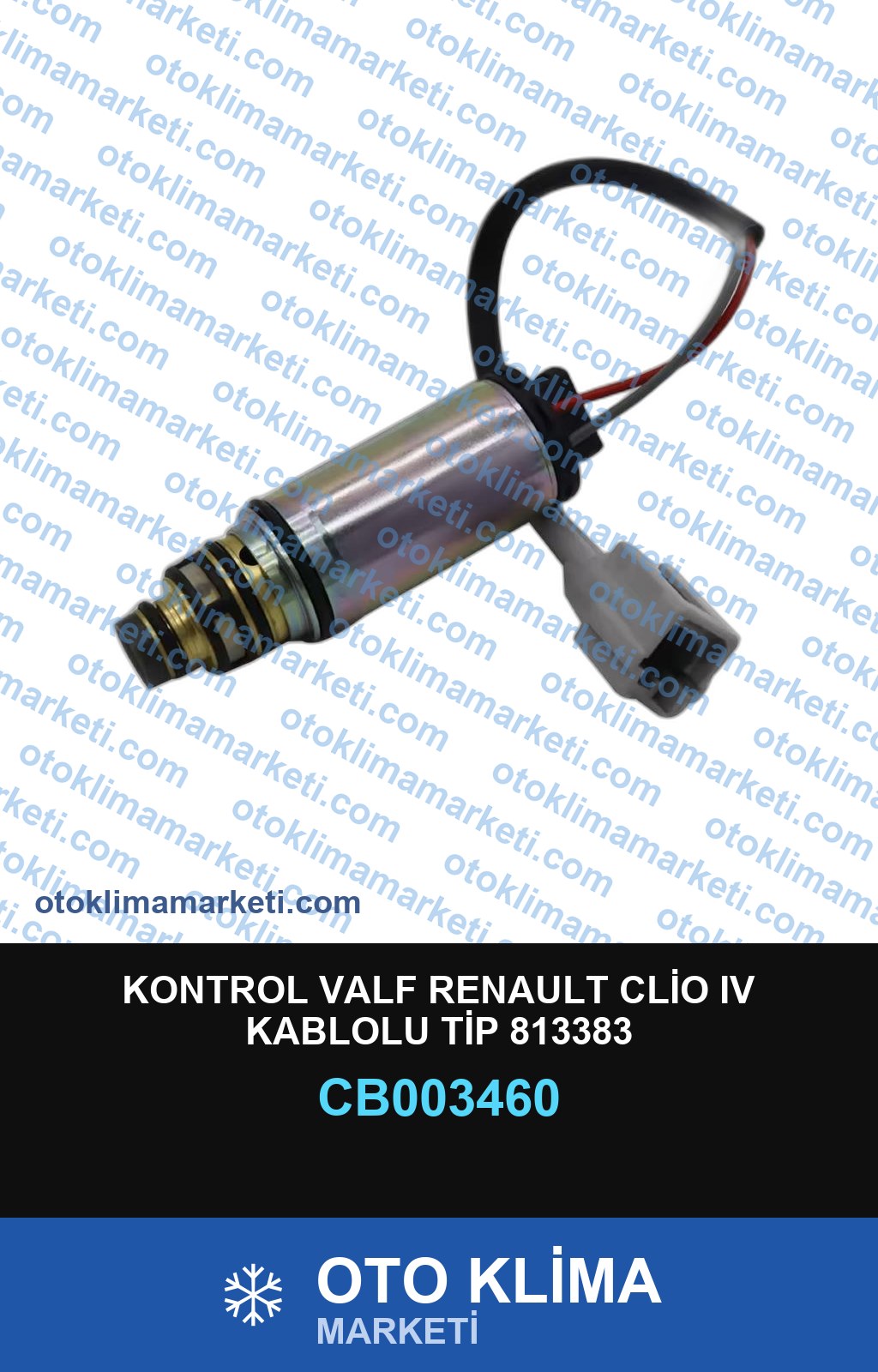 KONTROL VALF RENAULT CLİO IV KABLOLU TİP 813383