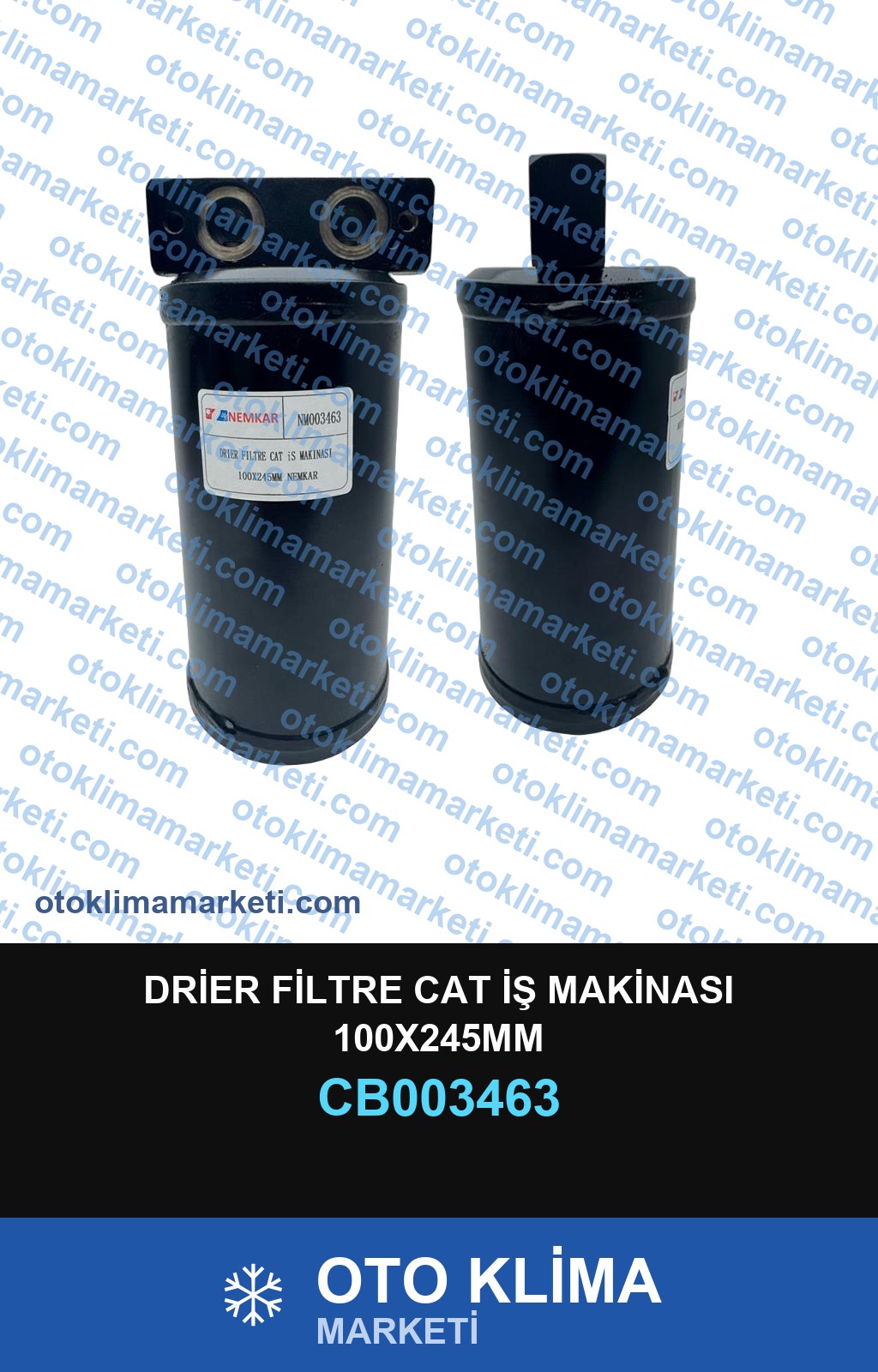 DRİER FİLTRE CAT İŞ MAKİNASI 100X245MM