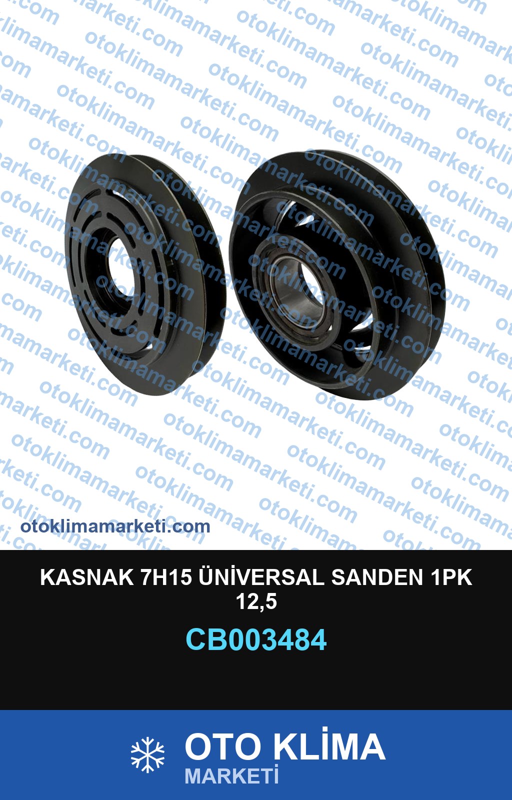 KASNAK 7H15 ÜNİVERSAL SANDEN 1PK 12,5