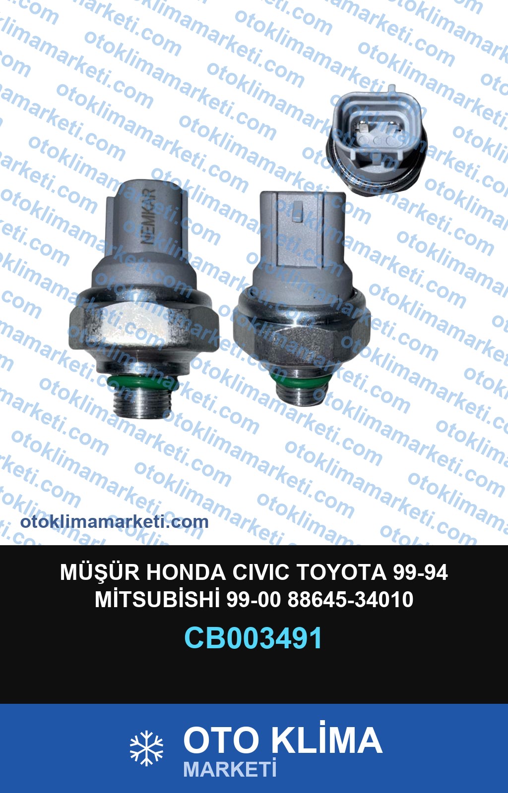 MÜŞÜR HONDA CIVIC TOYOTA 99-94 MİTSUBİSHİ 99-00 88645-34010