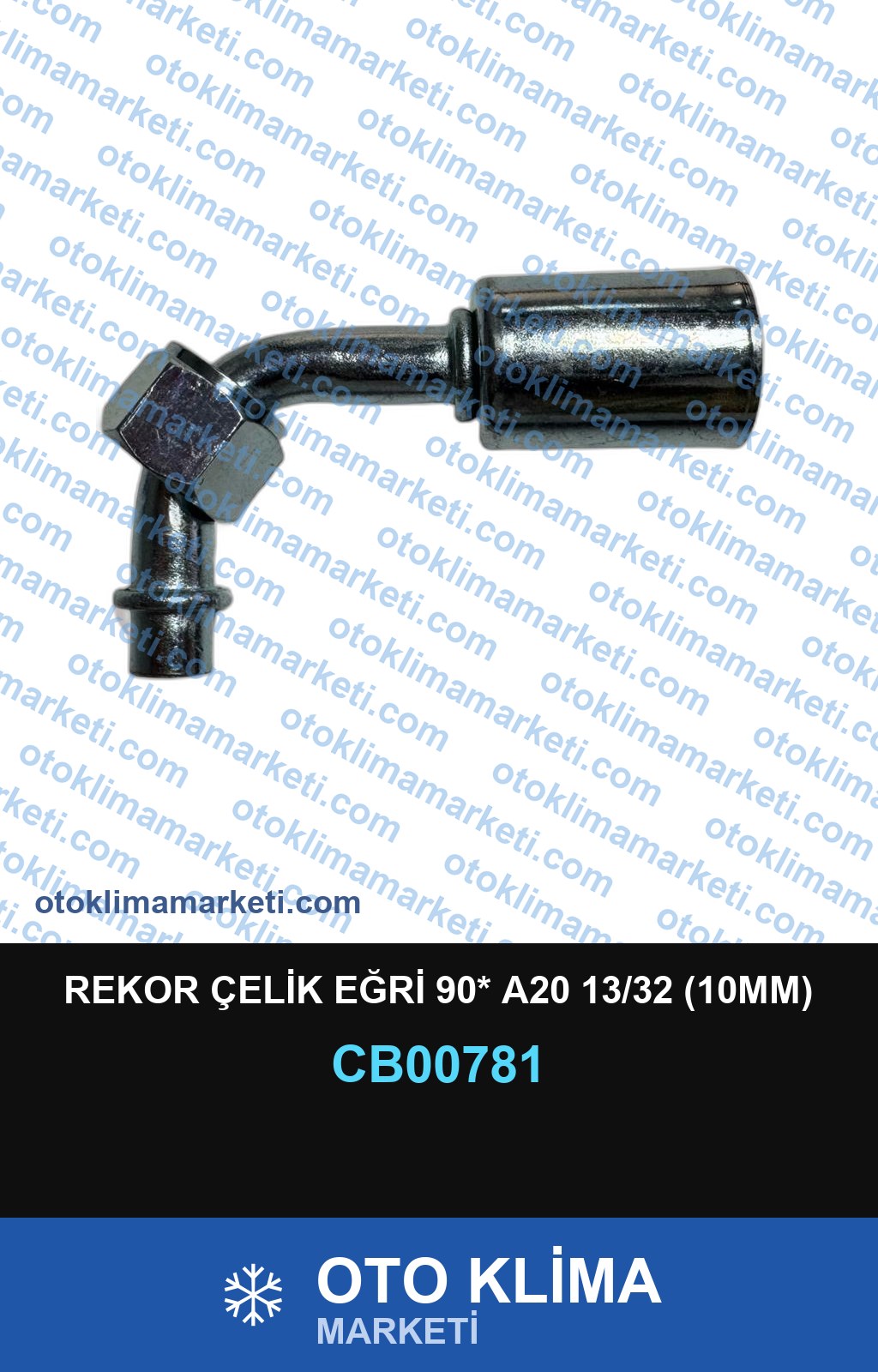 REKOR ÇELİK EĞRİ 90* A20 13/32 (10MM)