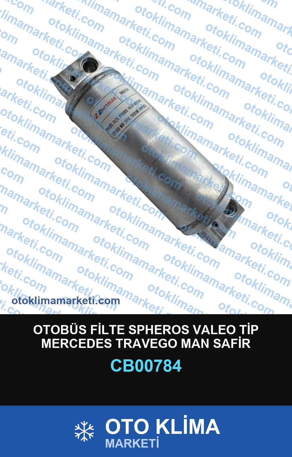OTOBÜS FİLTE SPHEROS VALEO TİP MERCEDES TRAVEGO MAN SAFİR TOURİSMO KONVEKTA
