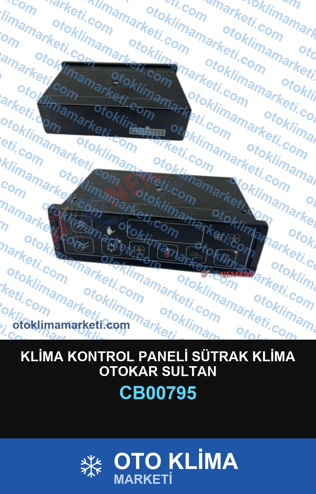 KLİMA KONTROL PANELİ SÜTRAK KLİMA OTOKAR SULTAN