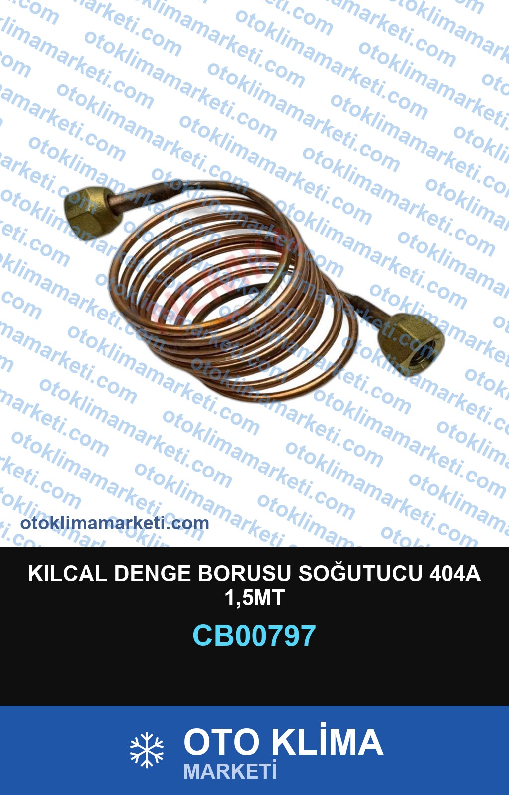 KILCAL DENGE BORUSU SOĞUTUCU 404A 1,5MT