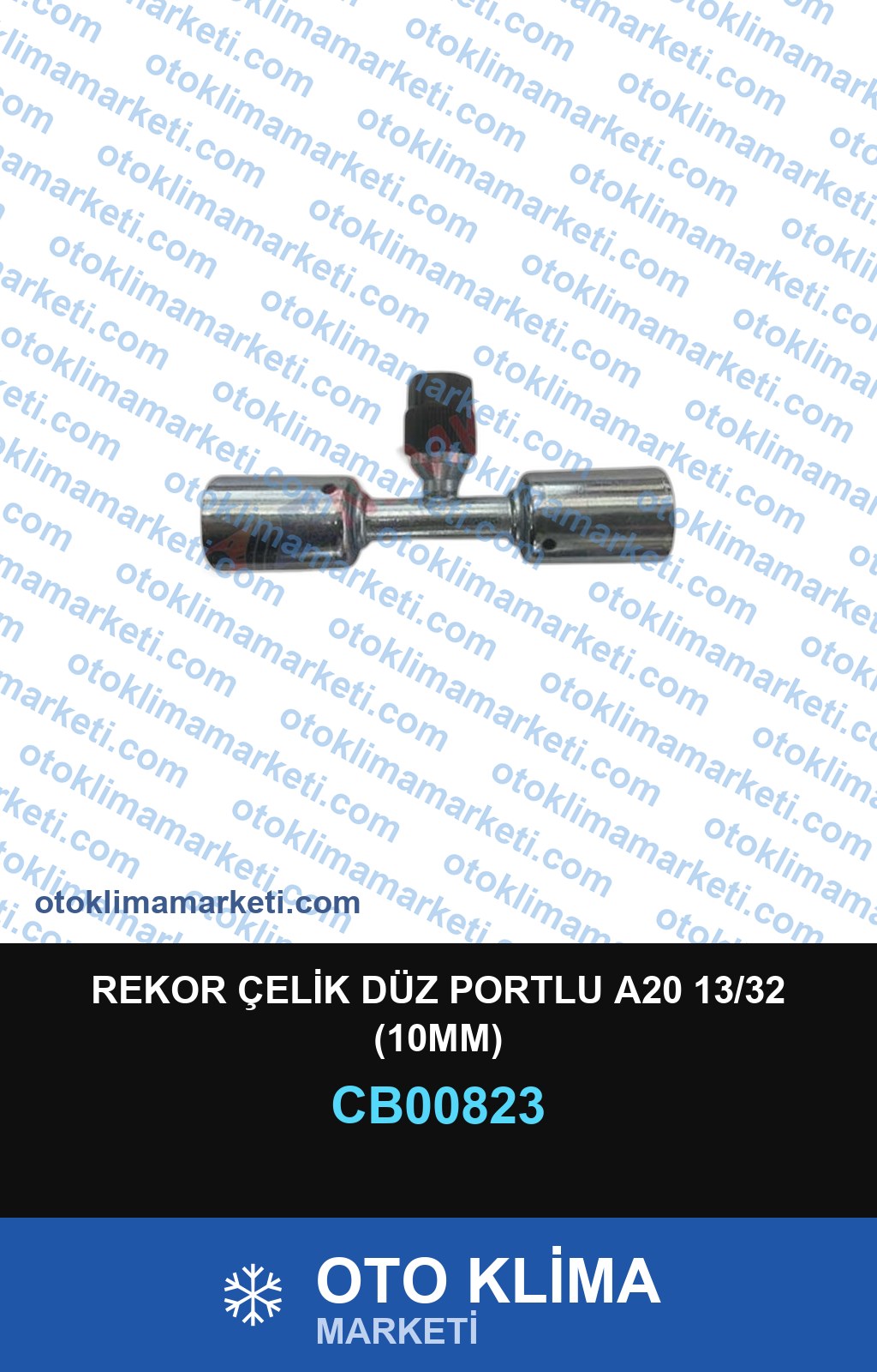 REKOR ÇELİK DÜZ PORTLU A20 13/32 (10MM)